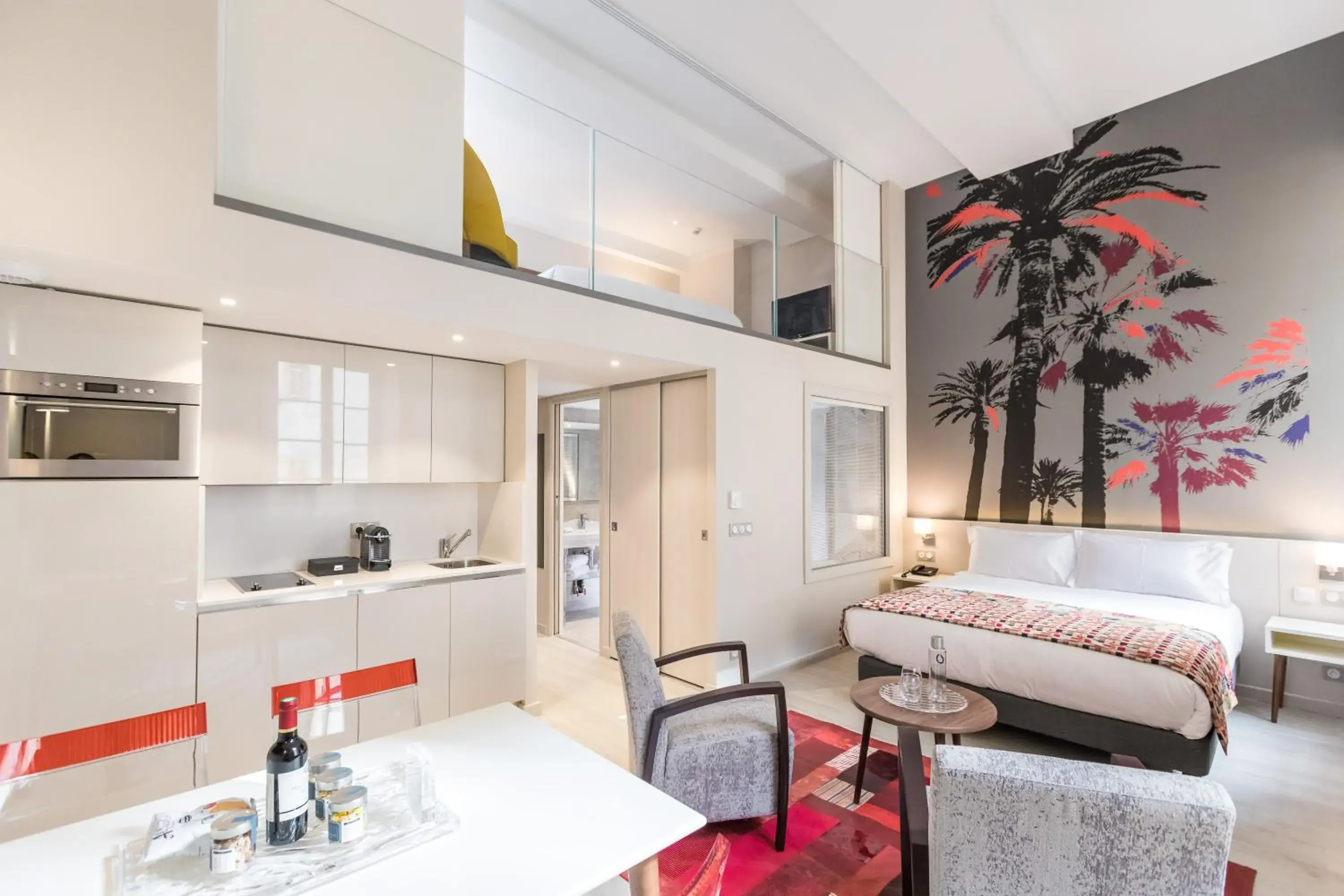 Deluxe Suite with Mezzanine in Palais Saleya Boutique Hôtel Deluxe Suite with Mezzanine in Palais Saleya Boutique Hôtel