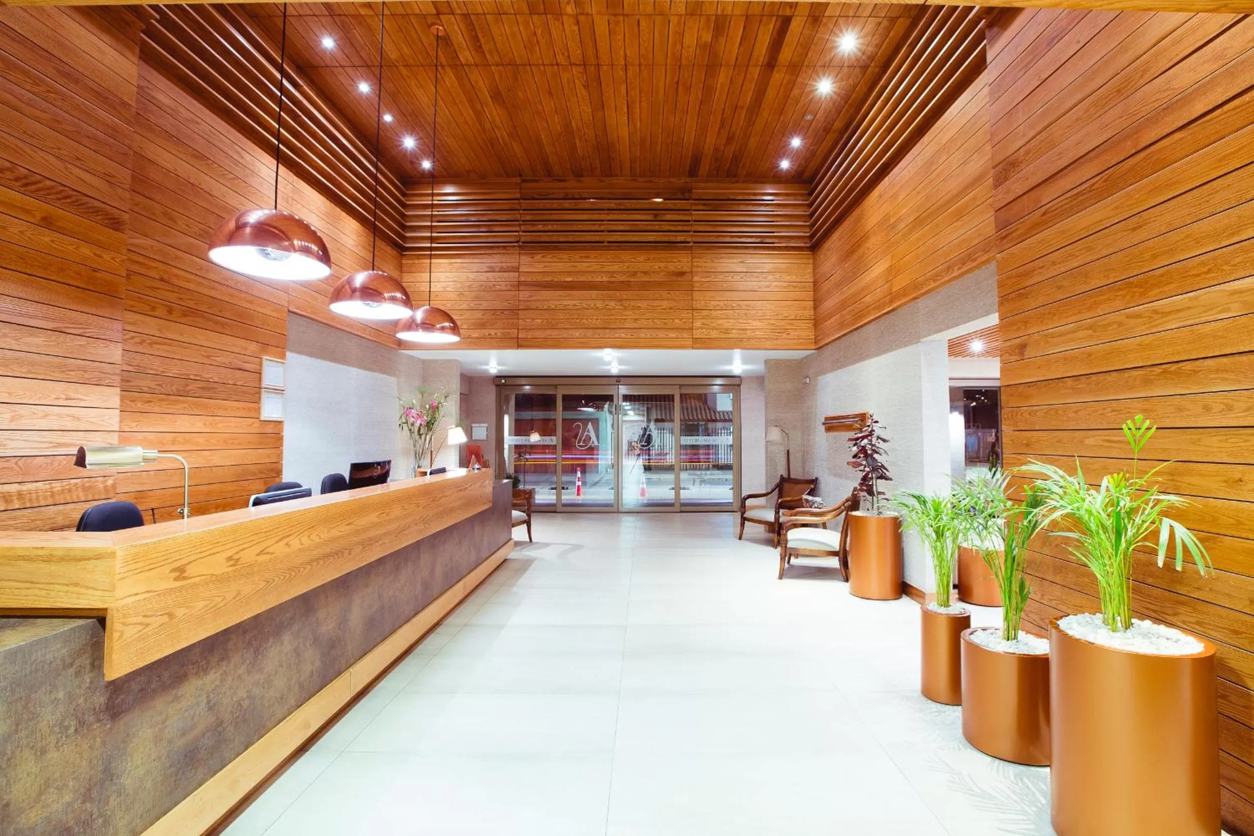 Lobby or reception in Hotel Atacama Suites