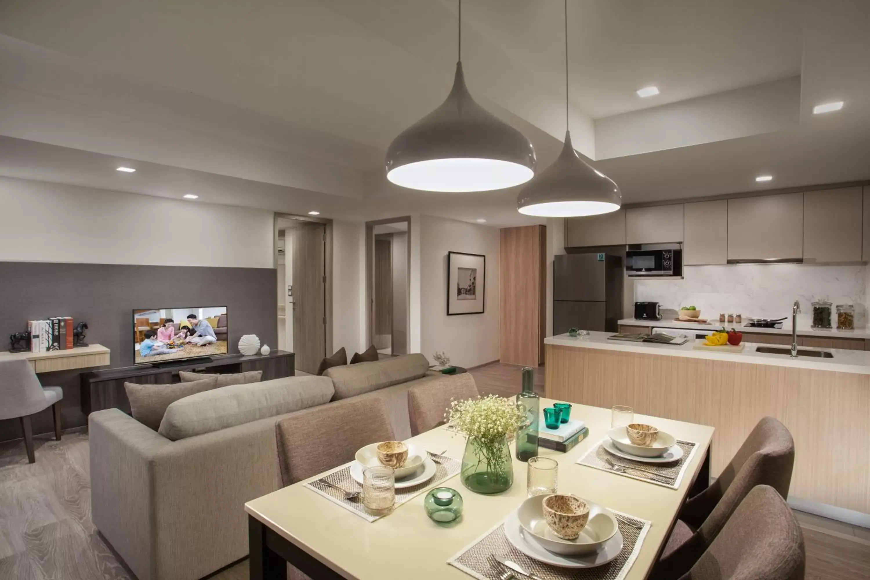 Executive Two-Bedroom Apartment in Somerset Ekamai Bangkok Executive Two-Bedroom Apartment in Somerset Ekamai Bangkok