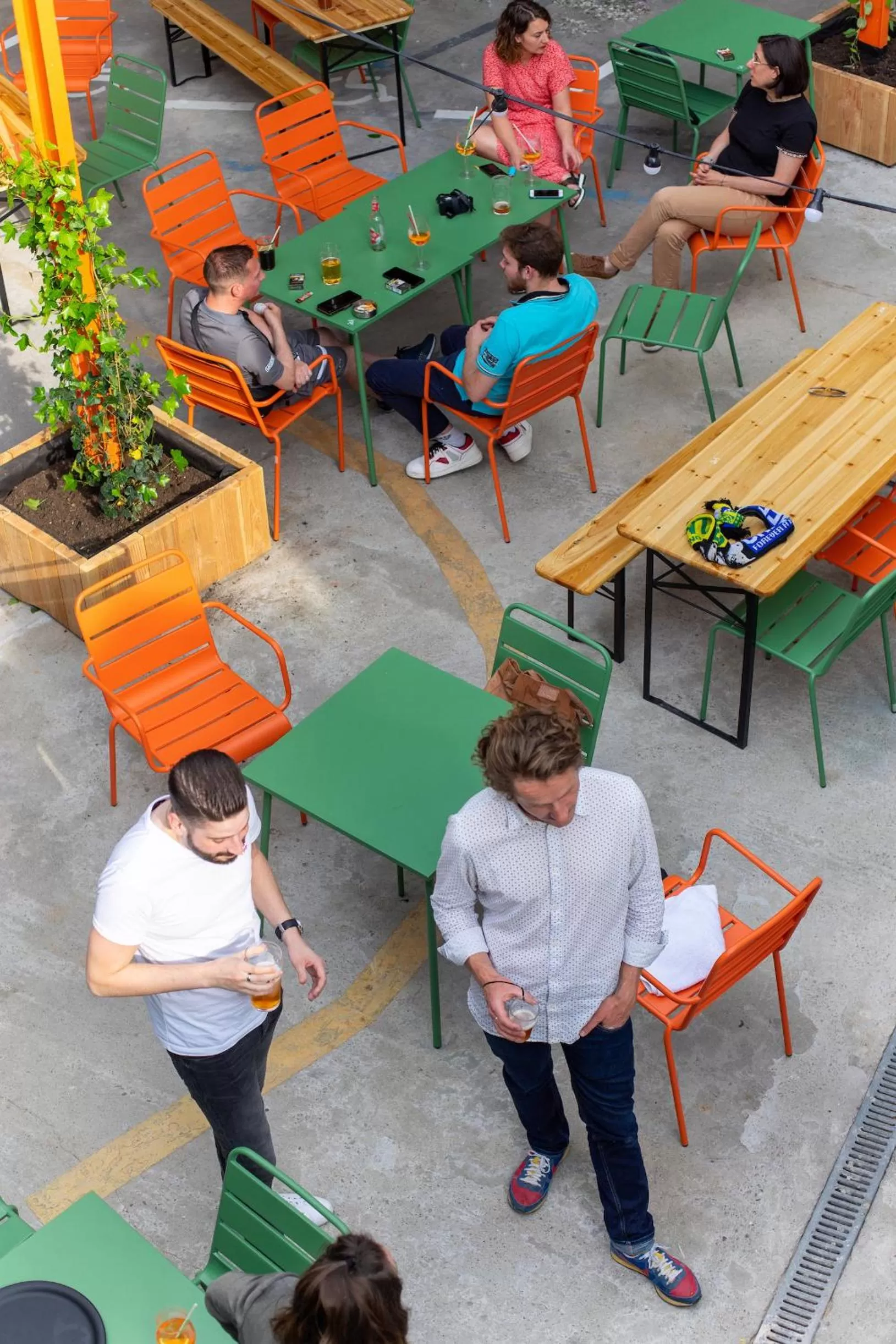 Patio in Le Lieu Dit