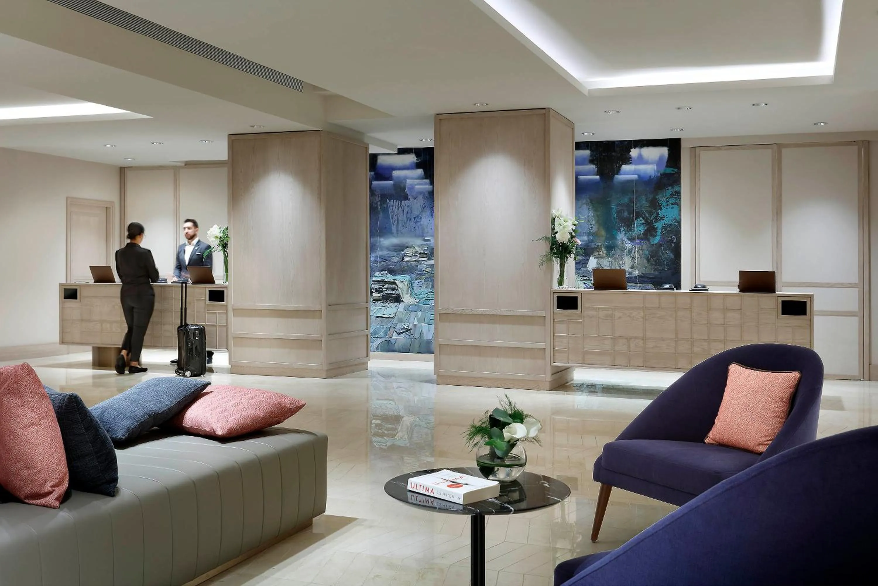 Lobby or reception in Hyatt Regency Hesperia Madrid