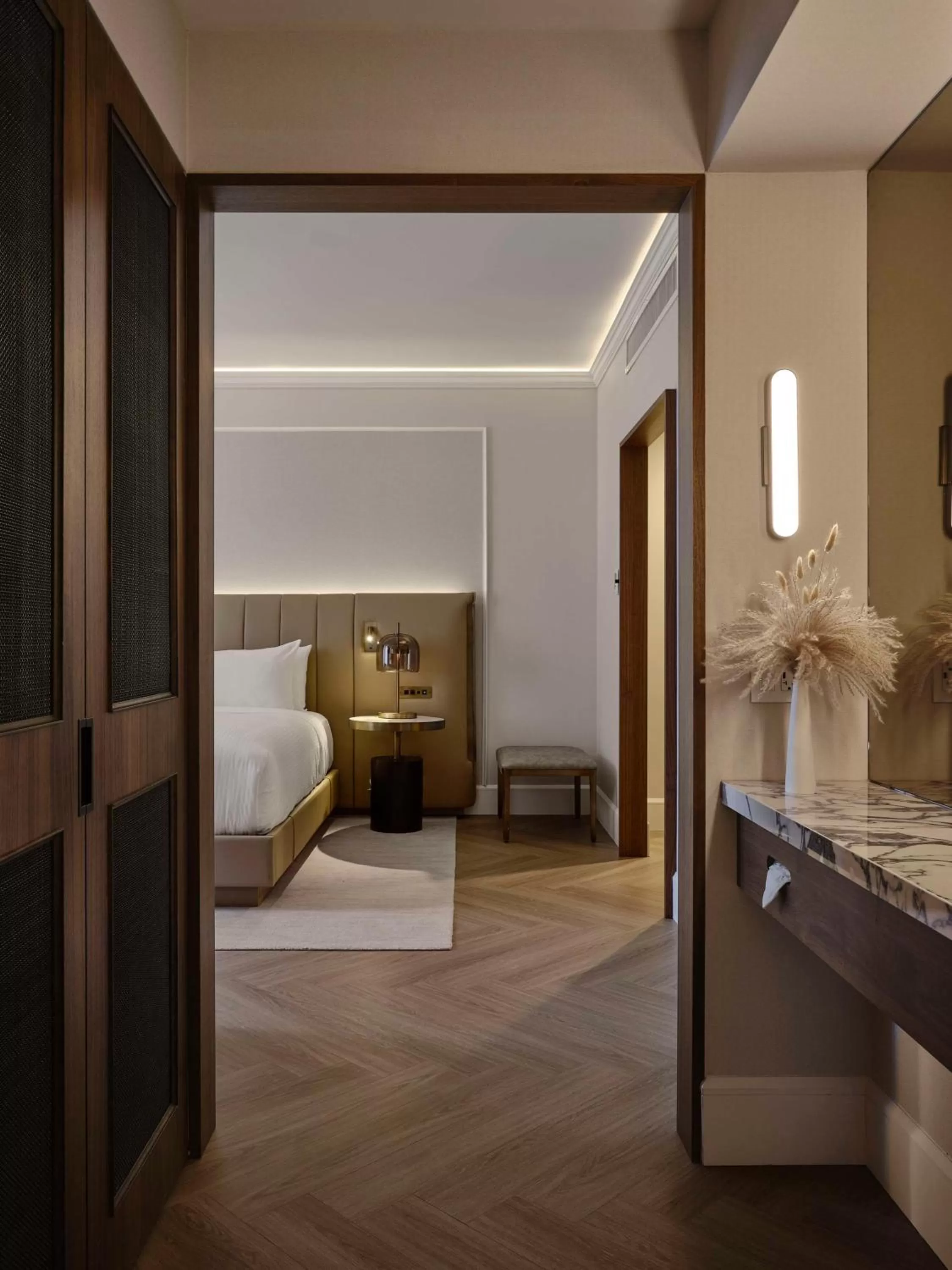 Bed in Vogue Hotel Montreal Downtown, Curio Collection by Hilton