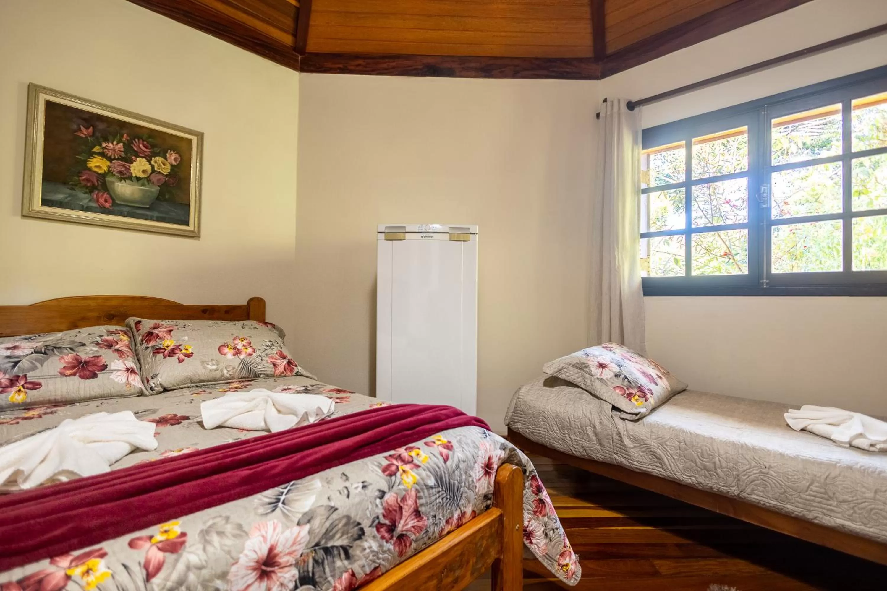 Bed in Pousada 3 Pinheiros