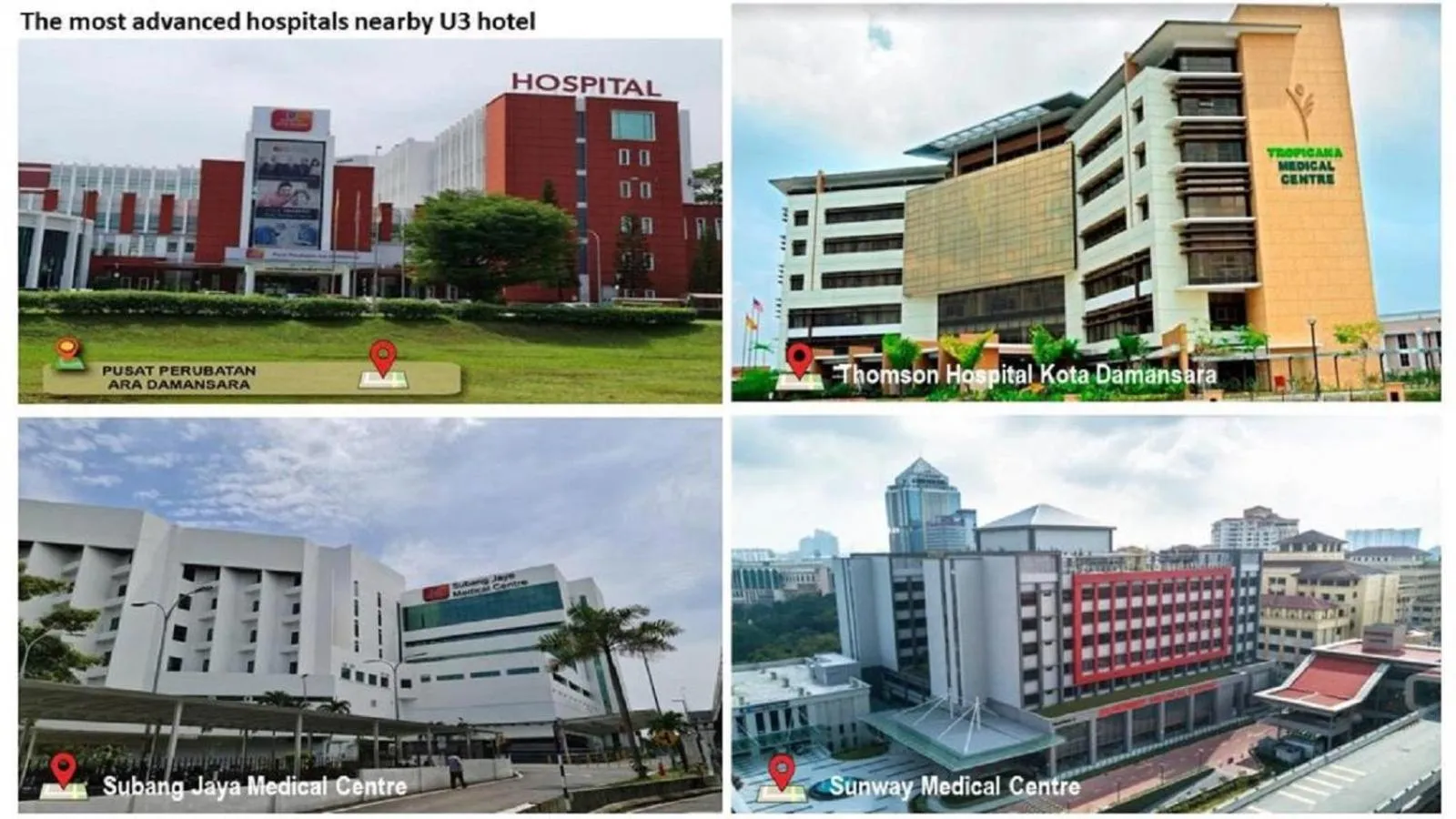 Nearby landmark in U3 HOTEL