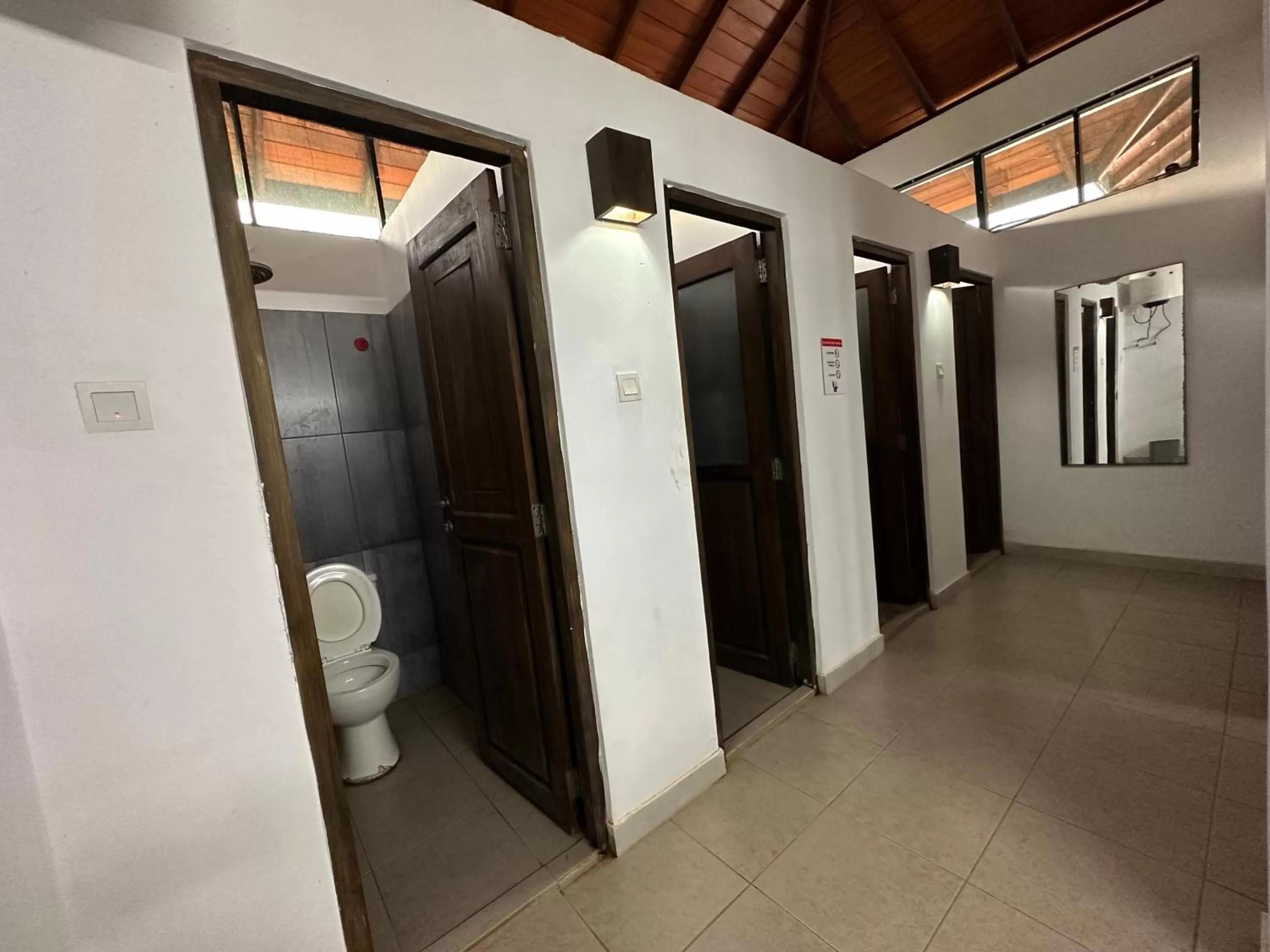 Shower in Amaluna Resorts