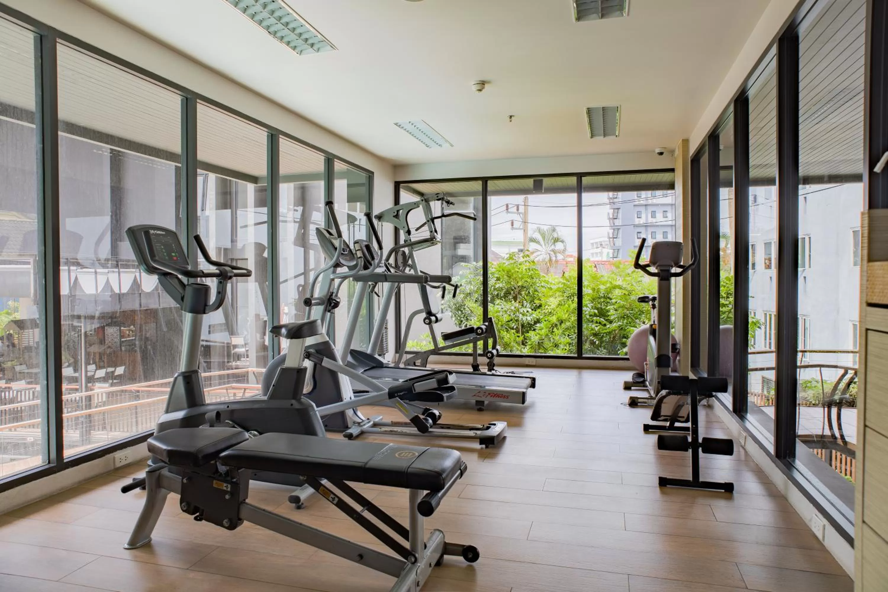 Fitness centre/facilities in Panan Krabi Resort