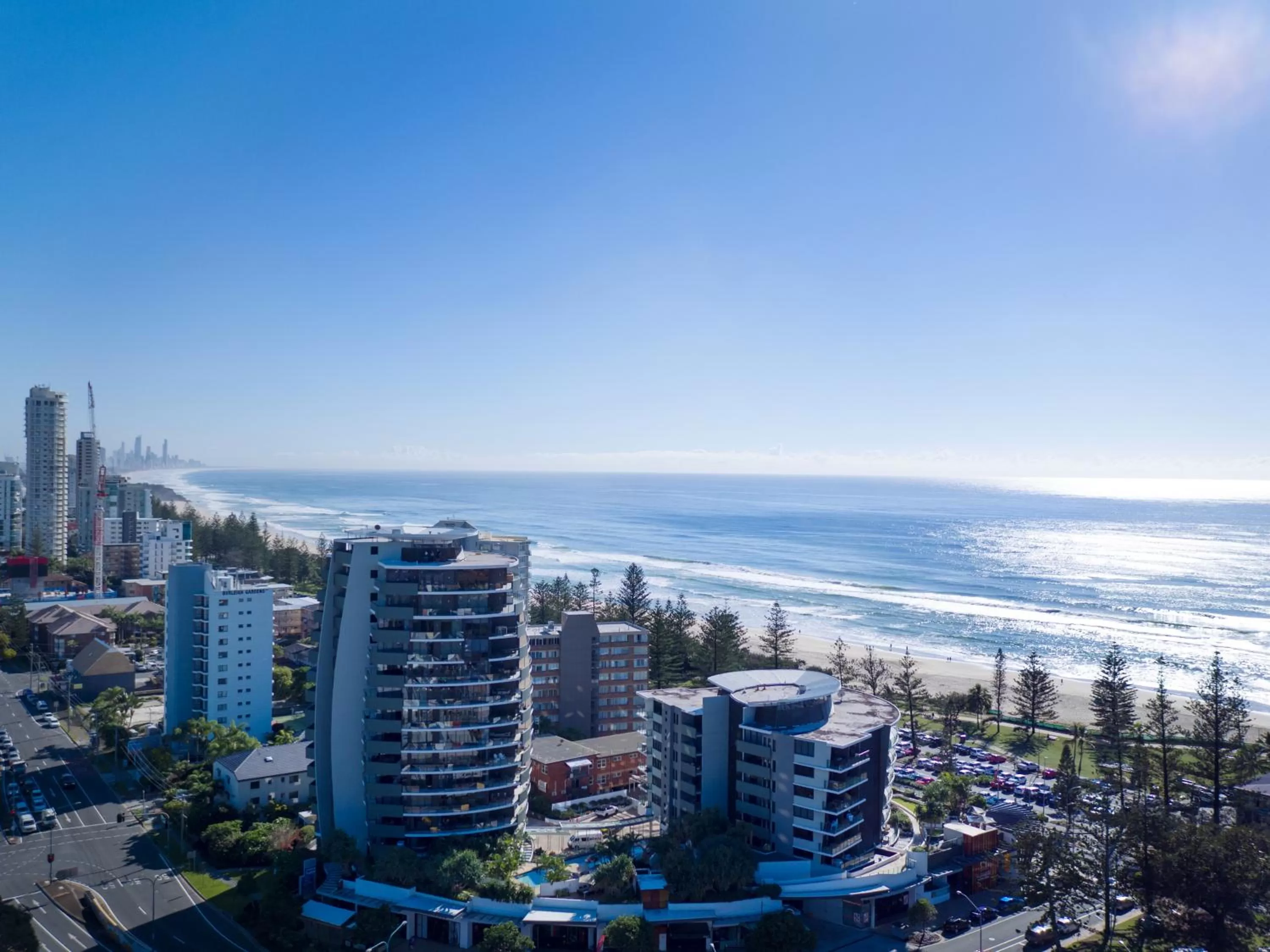 Bird's eye view in Ambience on Burleigh Beach
