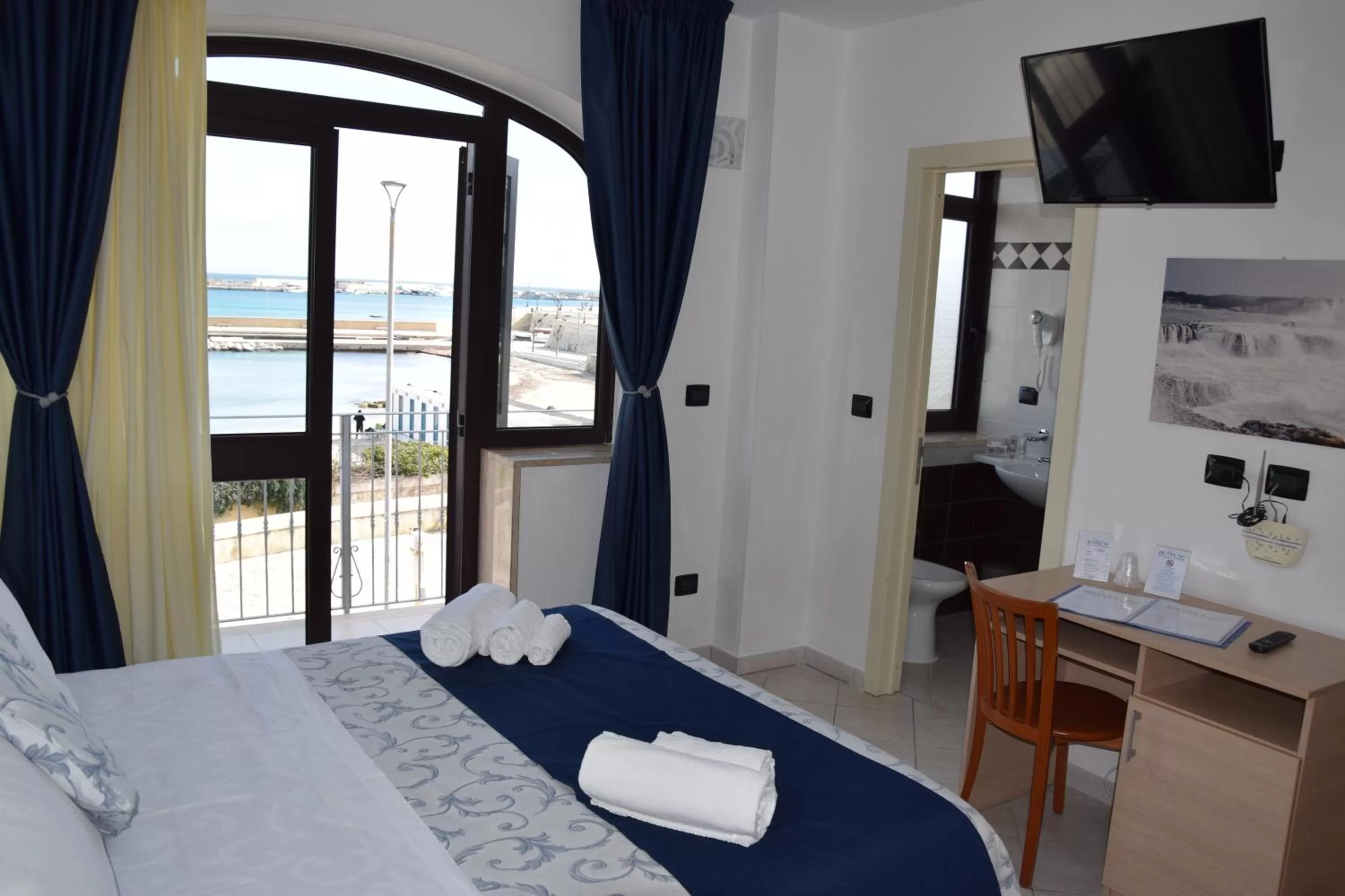 Bed in Hotel Profumo Di Mare