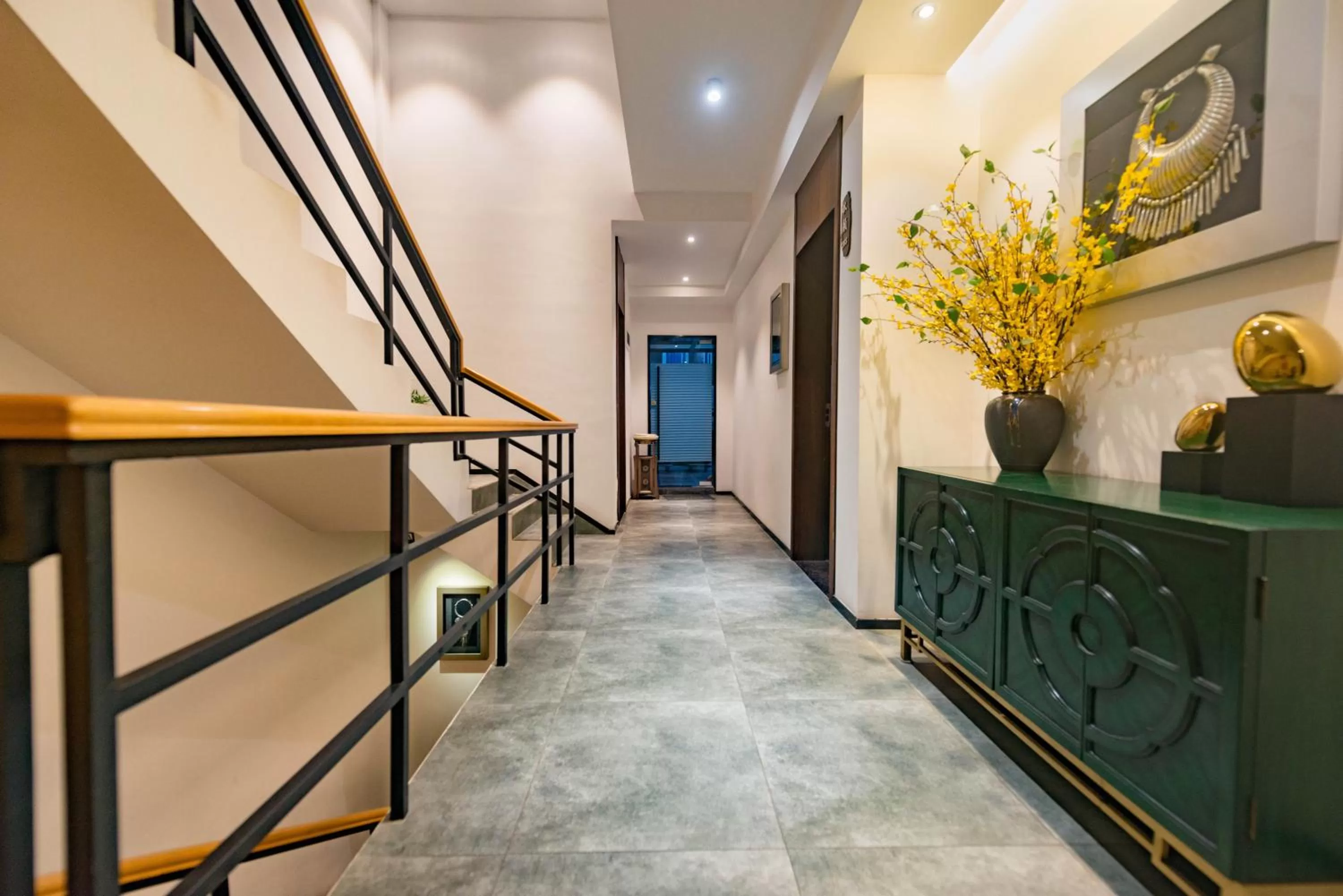 Balcony/Terrace in Li River Resort Villa Hotel