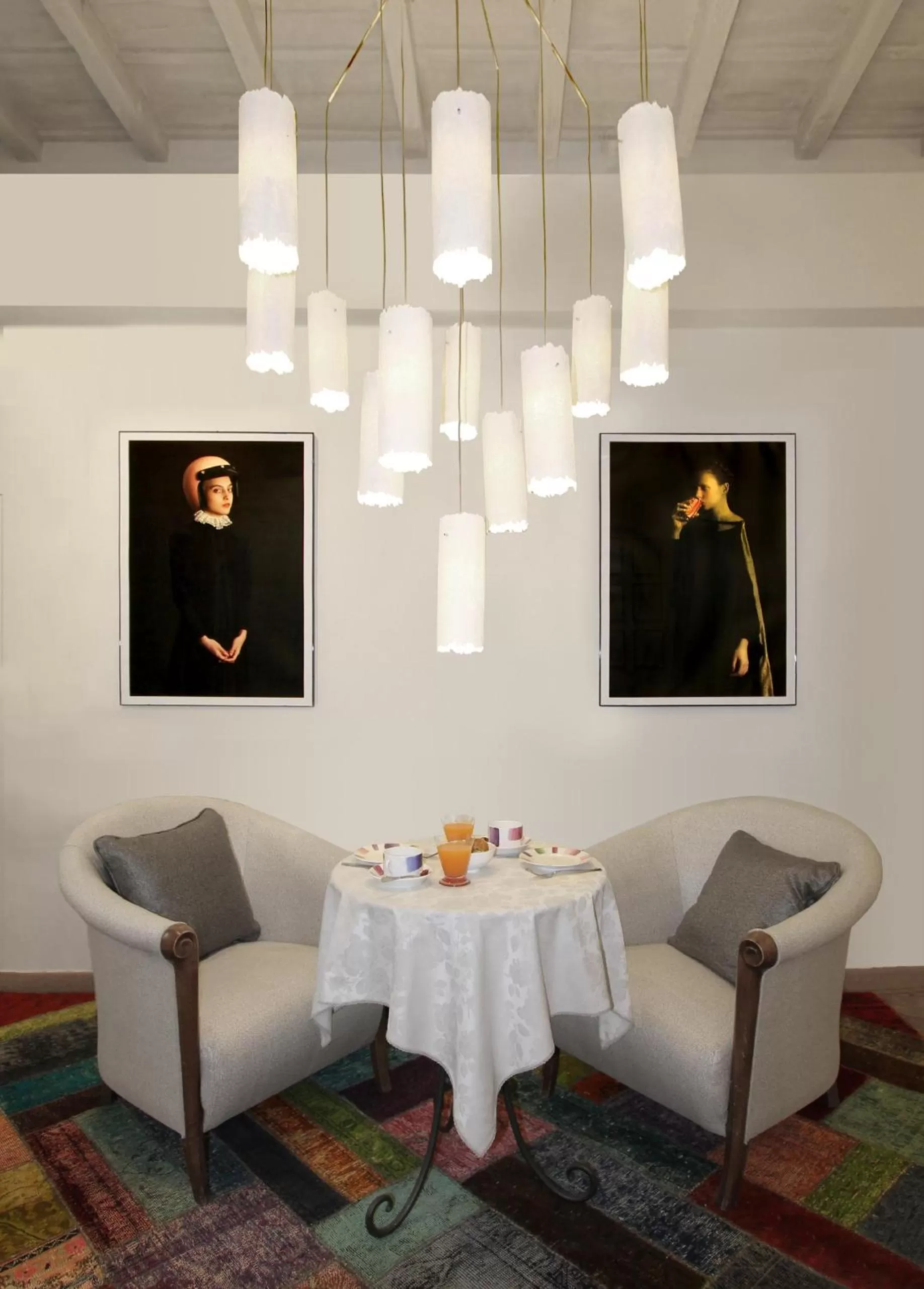 Communal lounge/ TV room in Casa Thiele alla Signoria