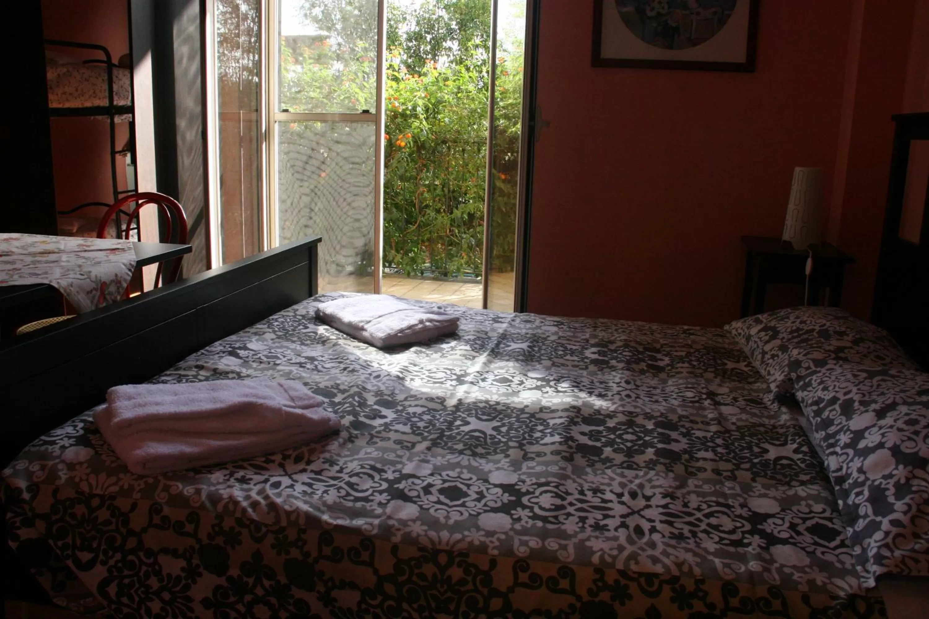 Balcony/Terrace, Bed in B&B Etna Country
