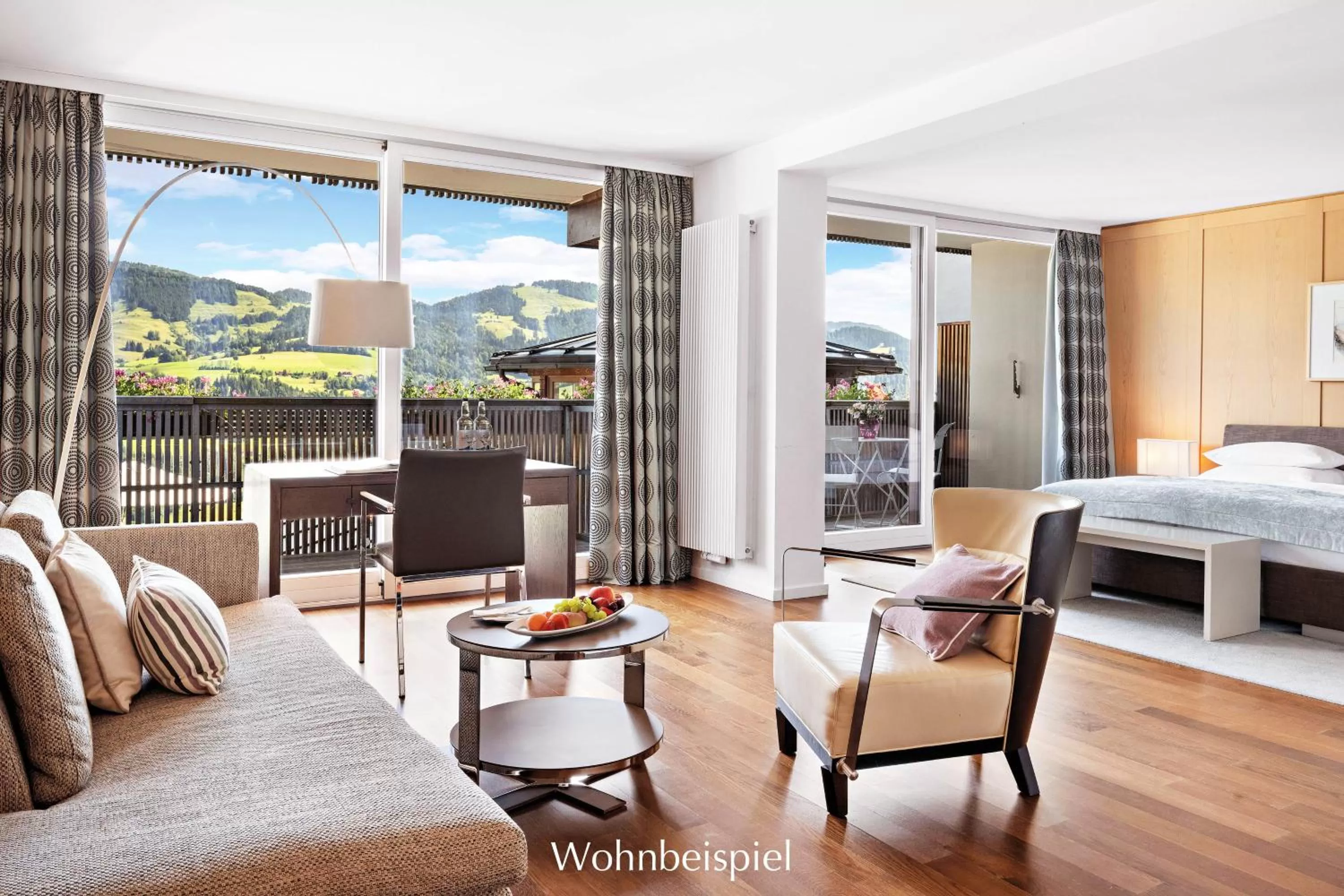 Photo of the whole room, Bed in Allgäu Sonne