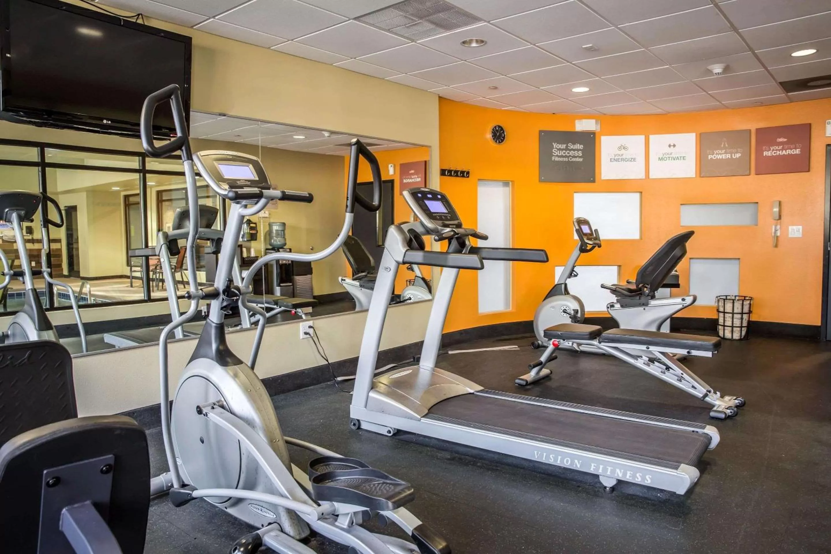 Fitness centre/facilities in Comfort Suites New Bern near Cherry Point