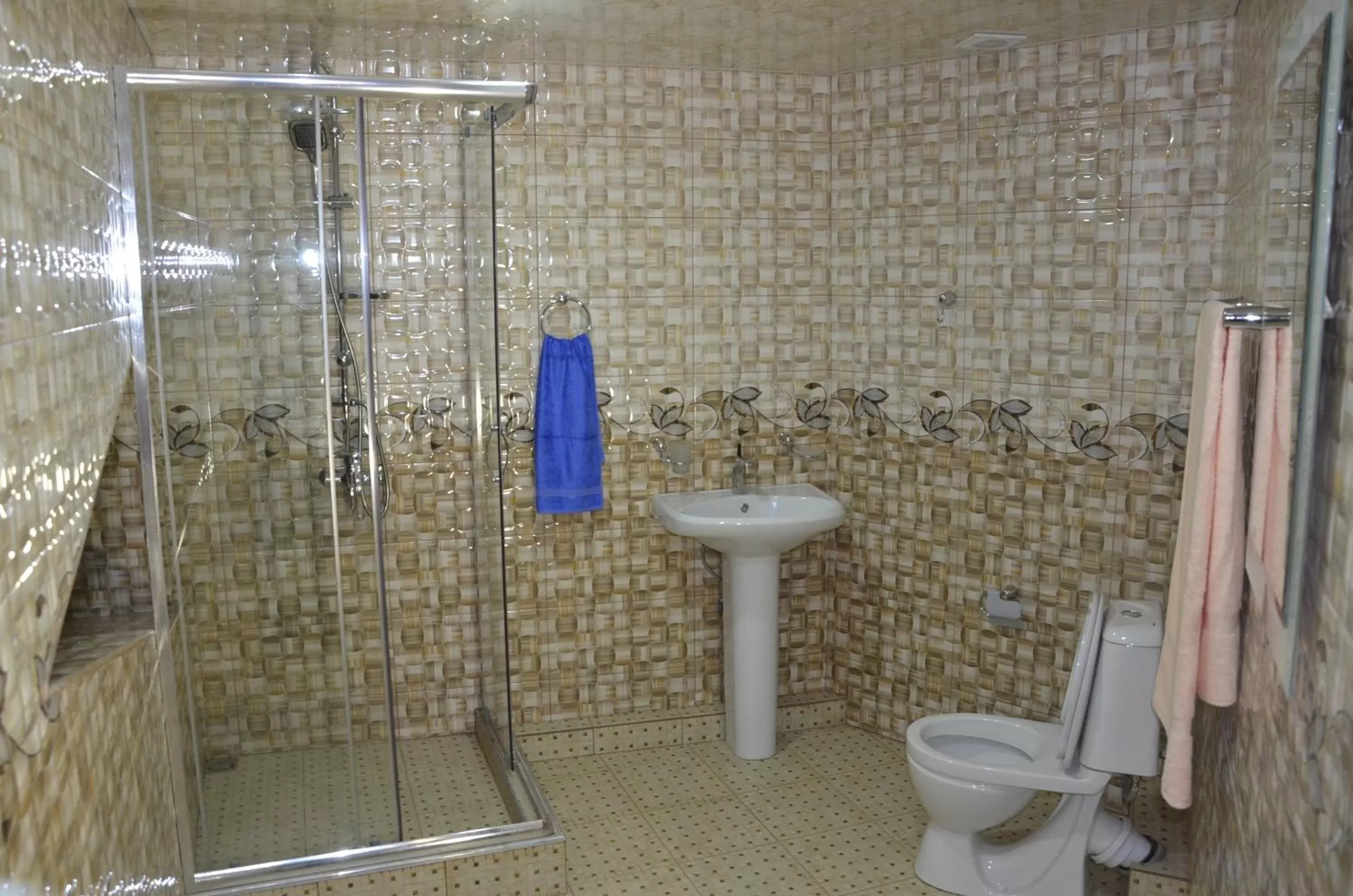 Shower in Vale hotel&restaurant complex