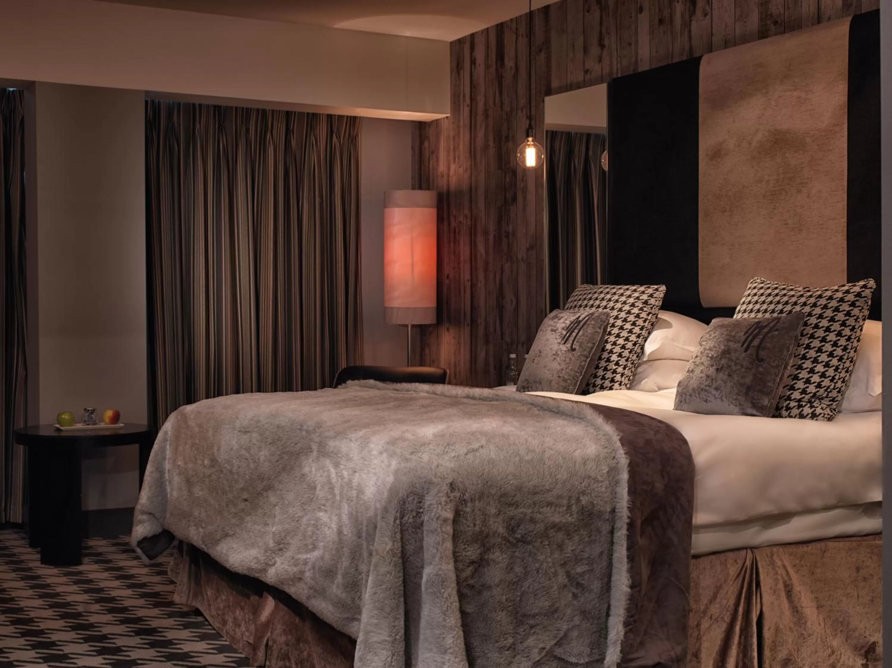 Bedroom, Bed in Malmaison Birmingham