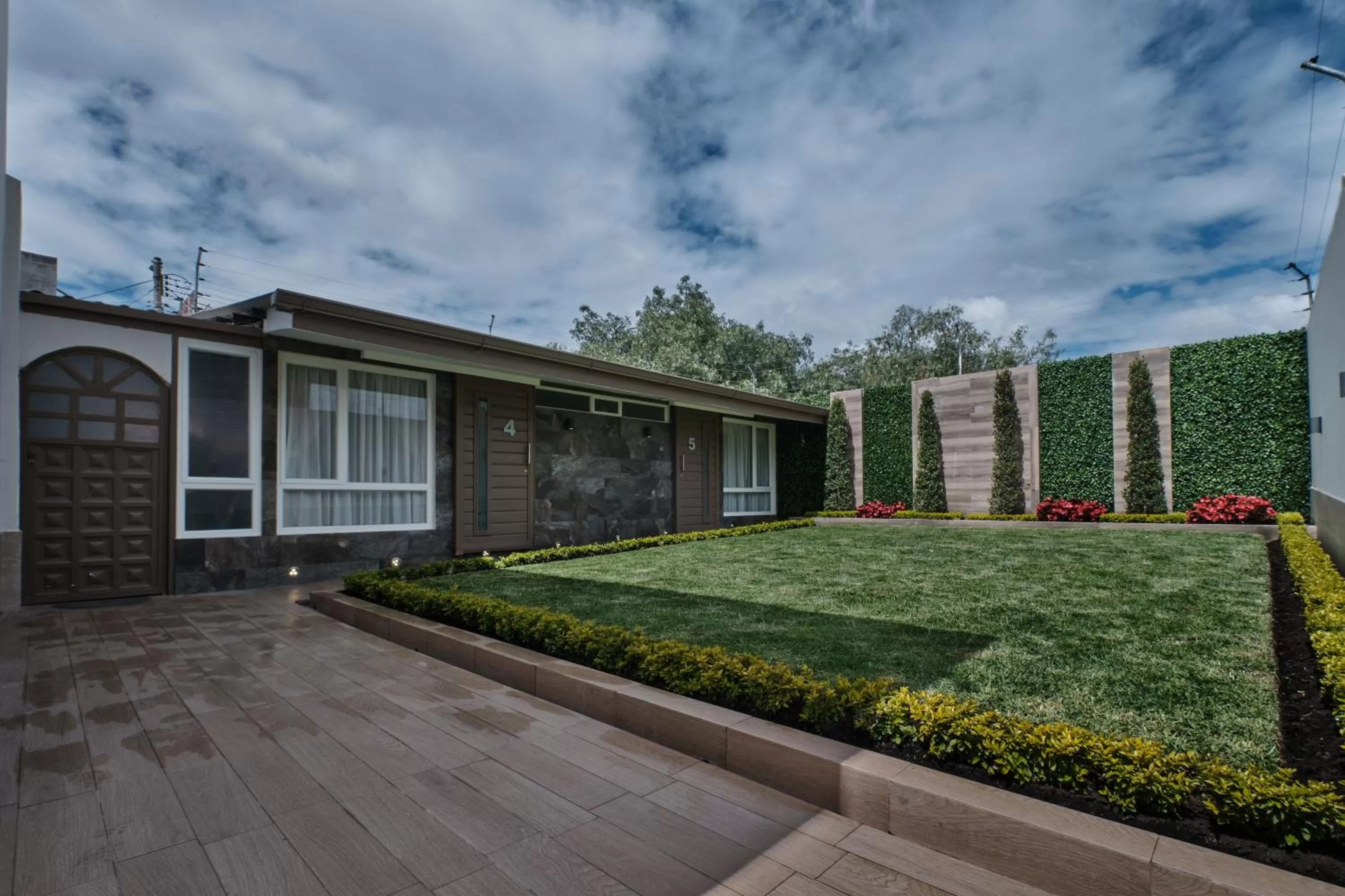 Patio in Asher Hospedaje y Turismo