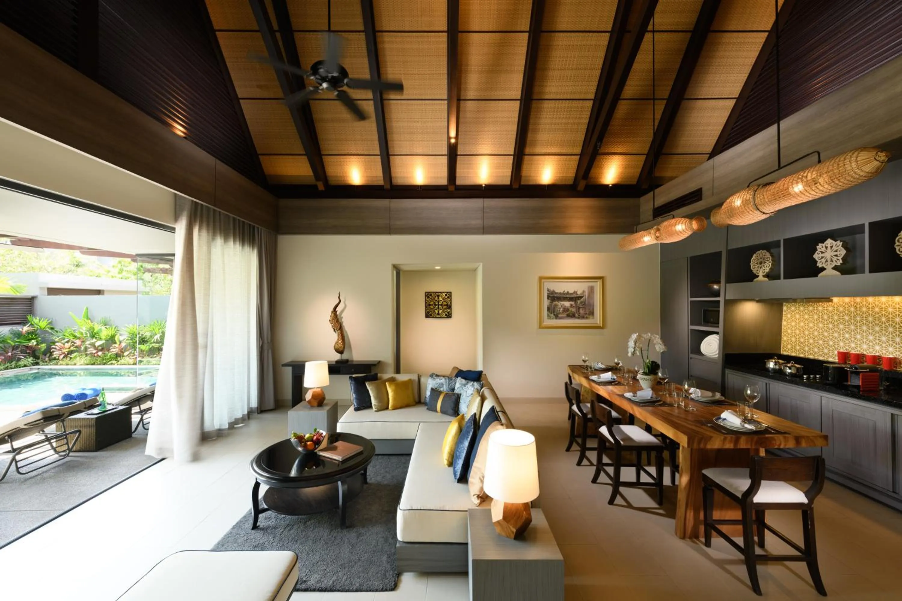 Kitchen or kitchenette in Anantara Vacation Club Mai Khao Phuket