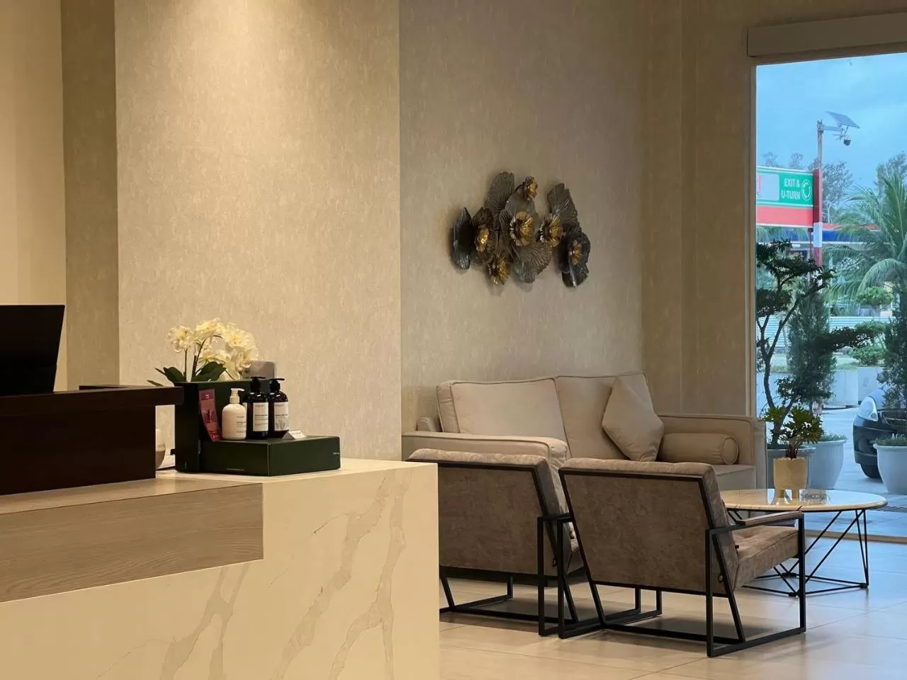 Lobby or reception in FUHOTEL