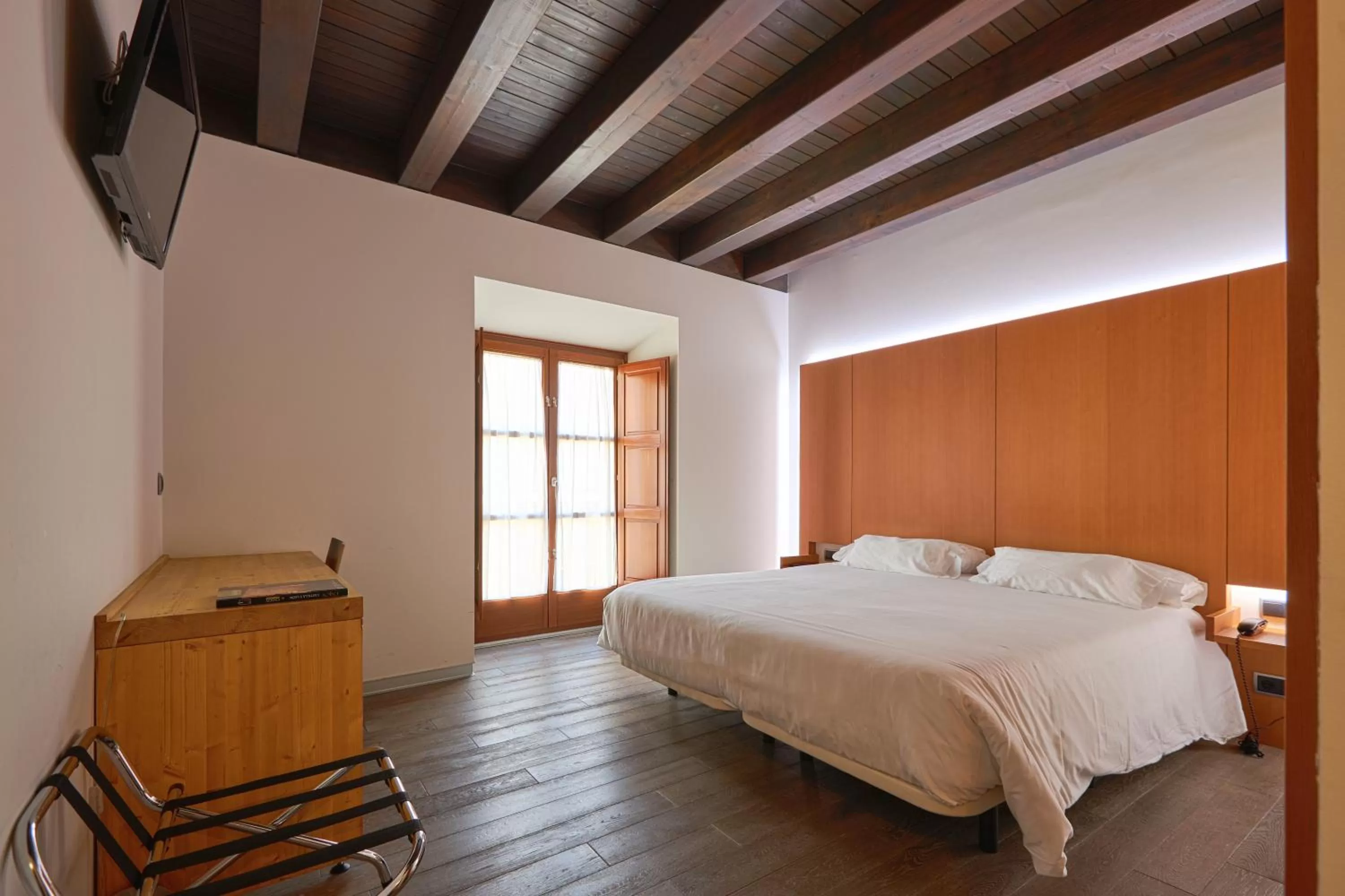 Bed in María Pacheco Hotel Boutique