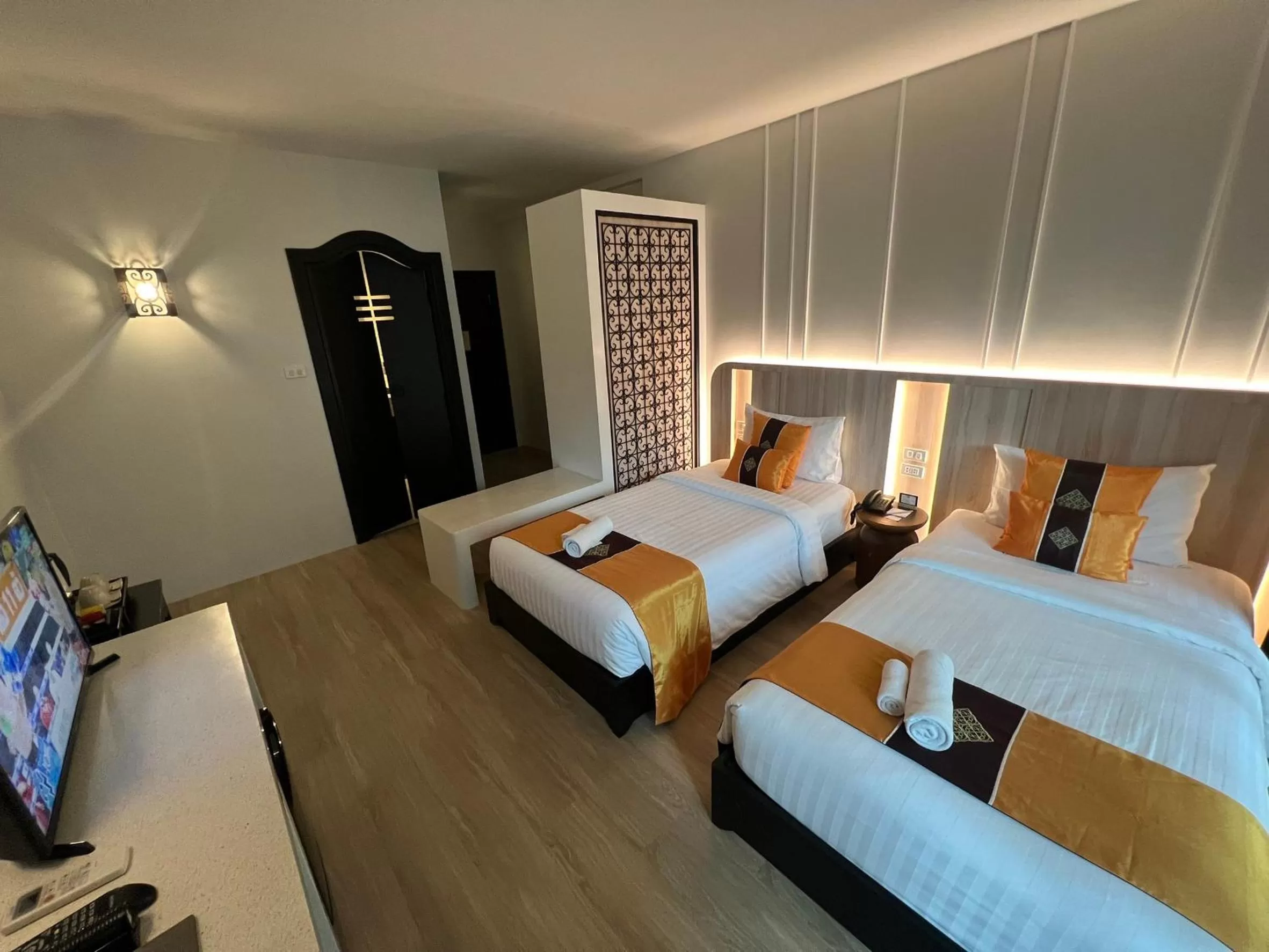 Photo of the whole room, Bed in Numsai Khaosuay Resort