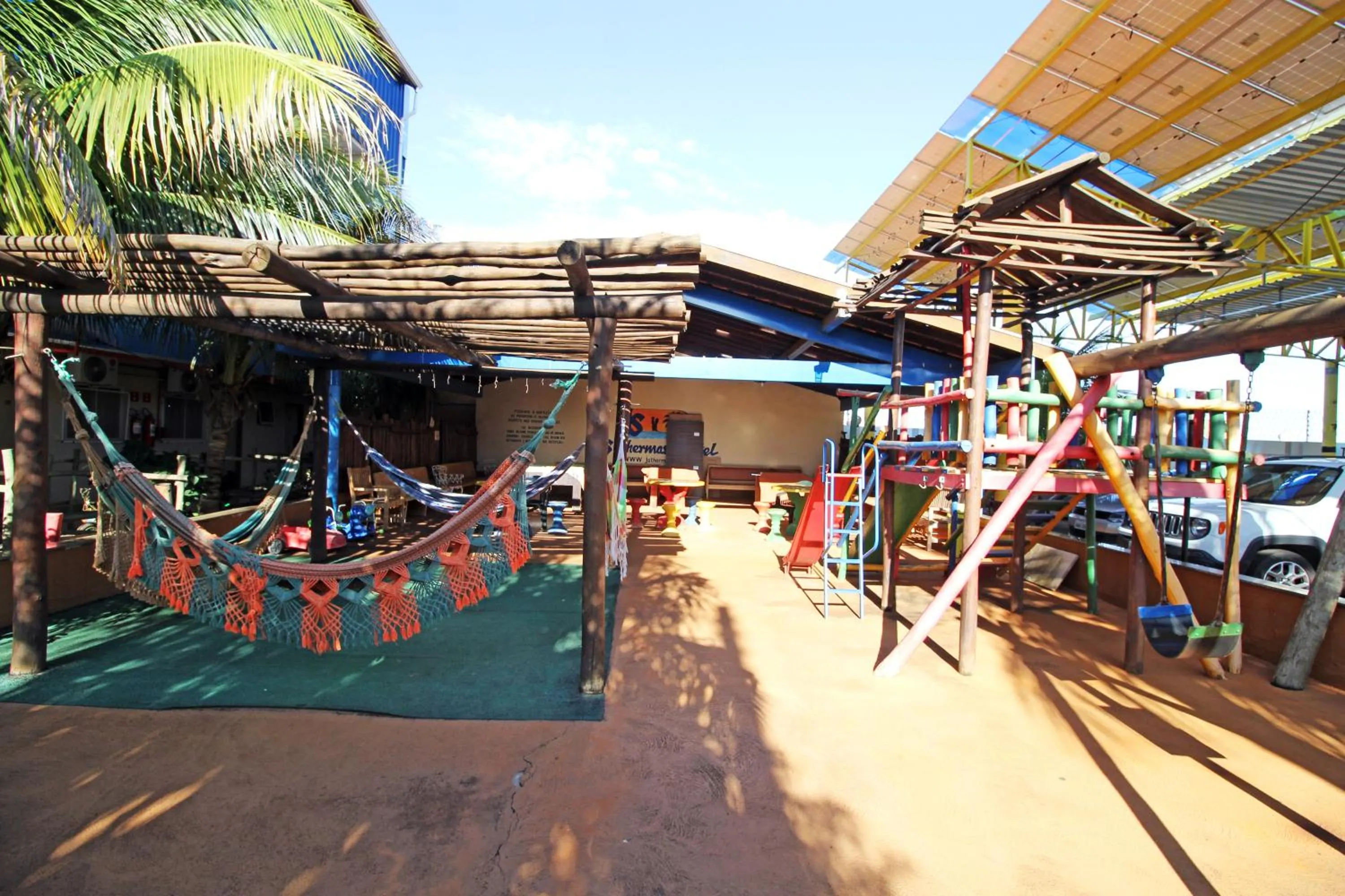 Children play ground in JS Thermas Hotel