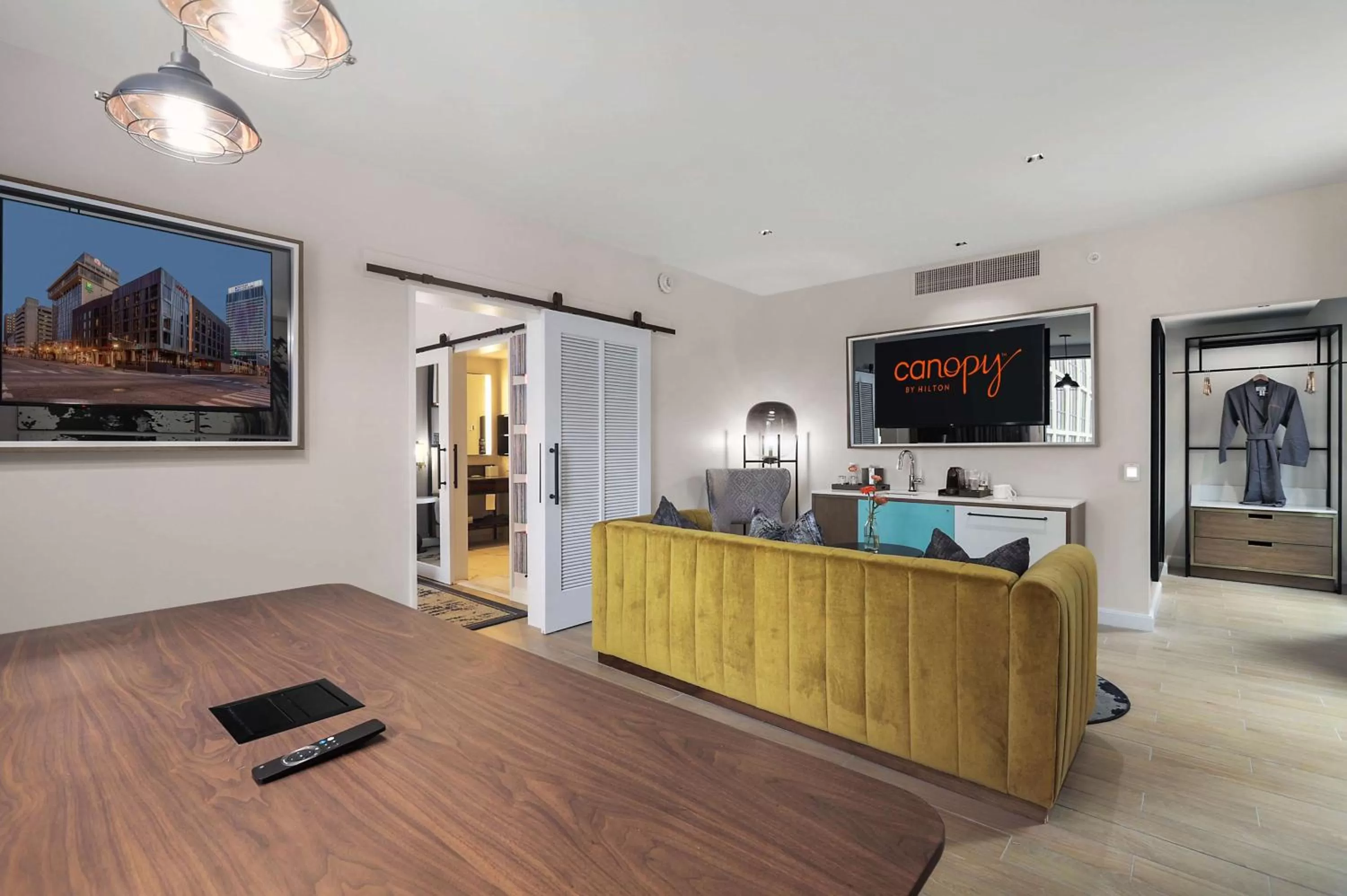 Living room in Canopy By Hilton Memphis Downtown