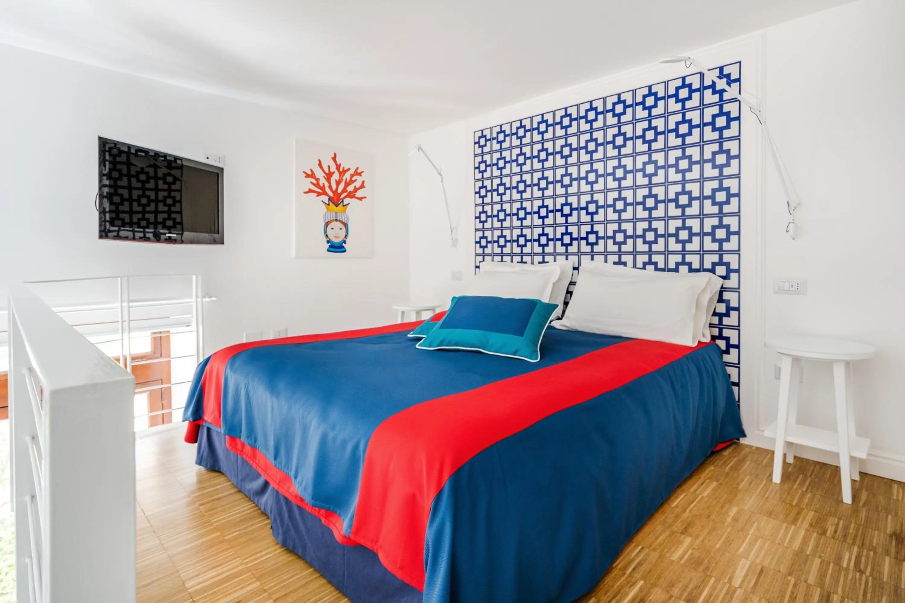 Bed in Hotel Torre Barbara