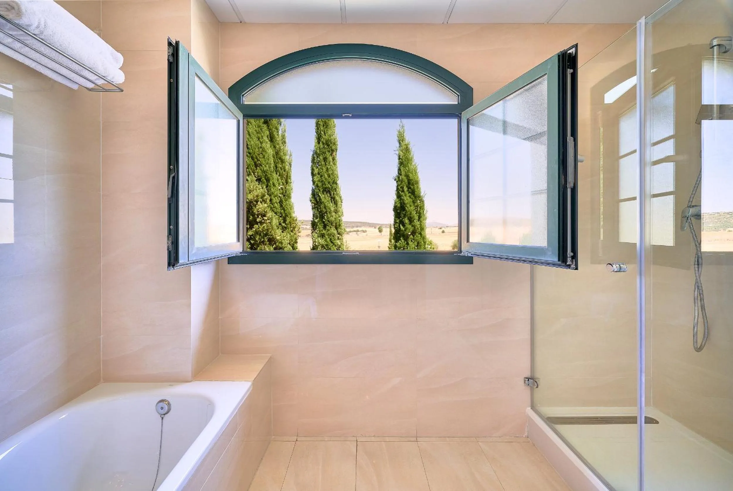 Toilet in Hotel Fontecruz Ávila