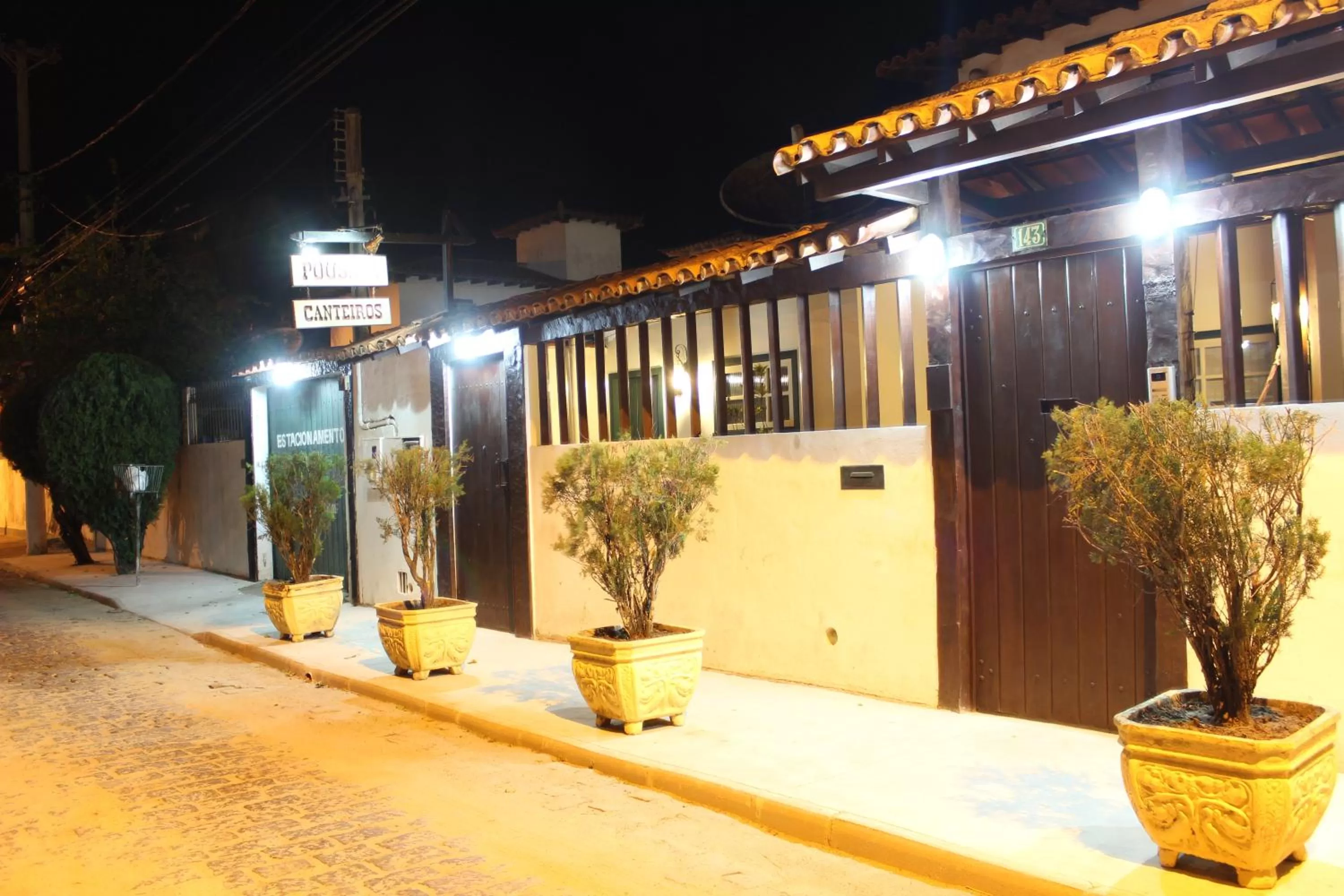 Facade/entrance in Pousada Canteiros
