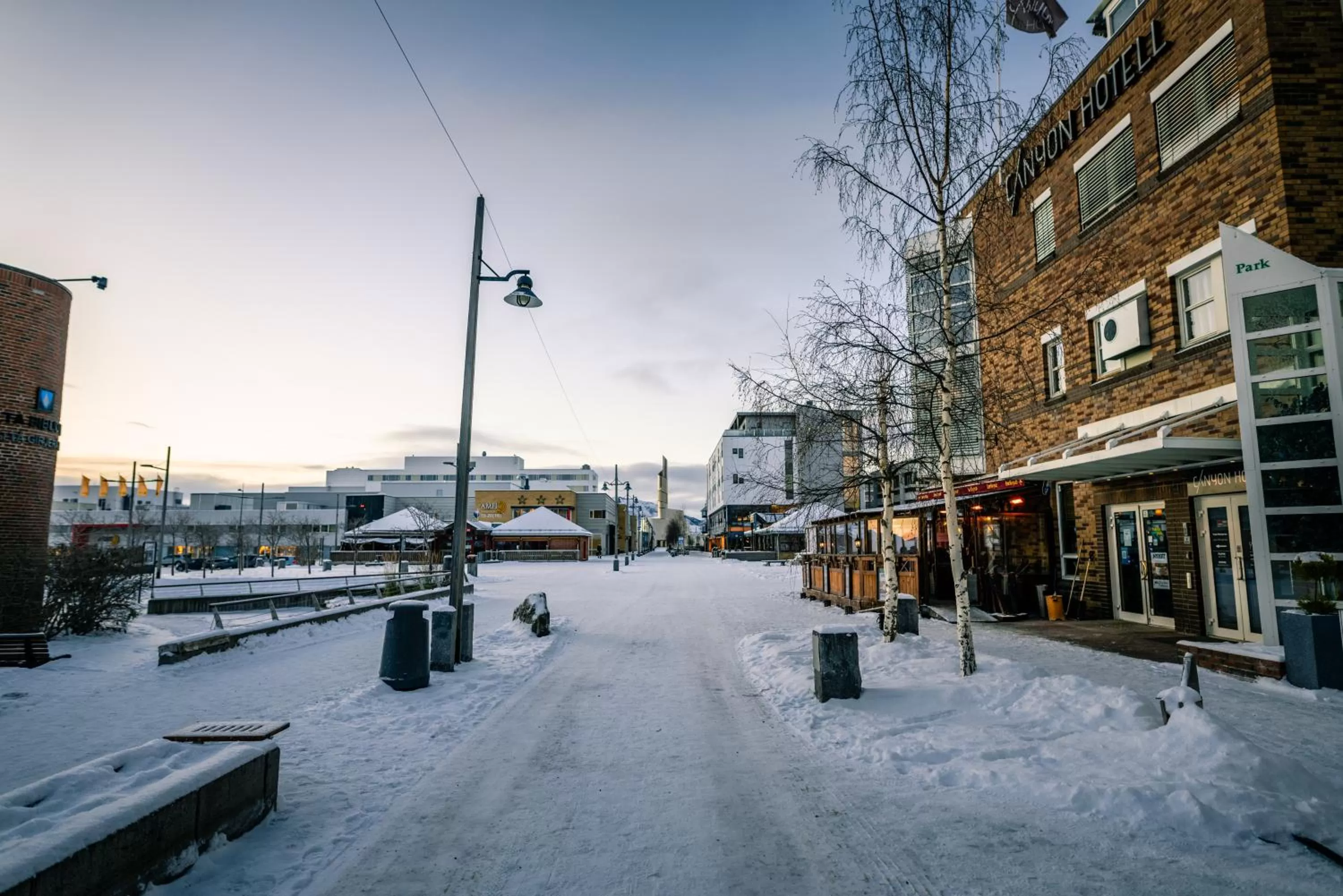 Property building in Canyon Hotell