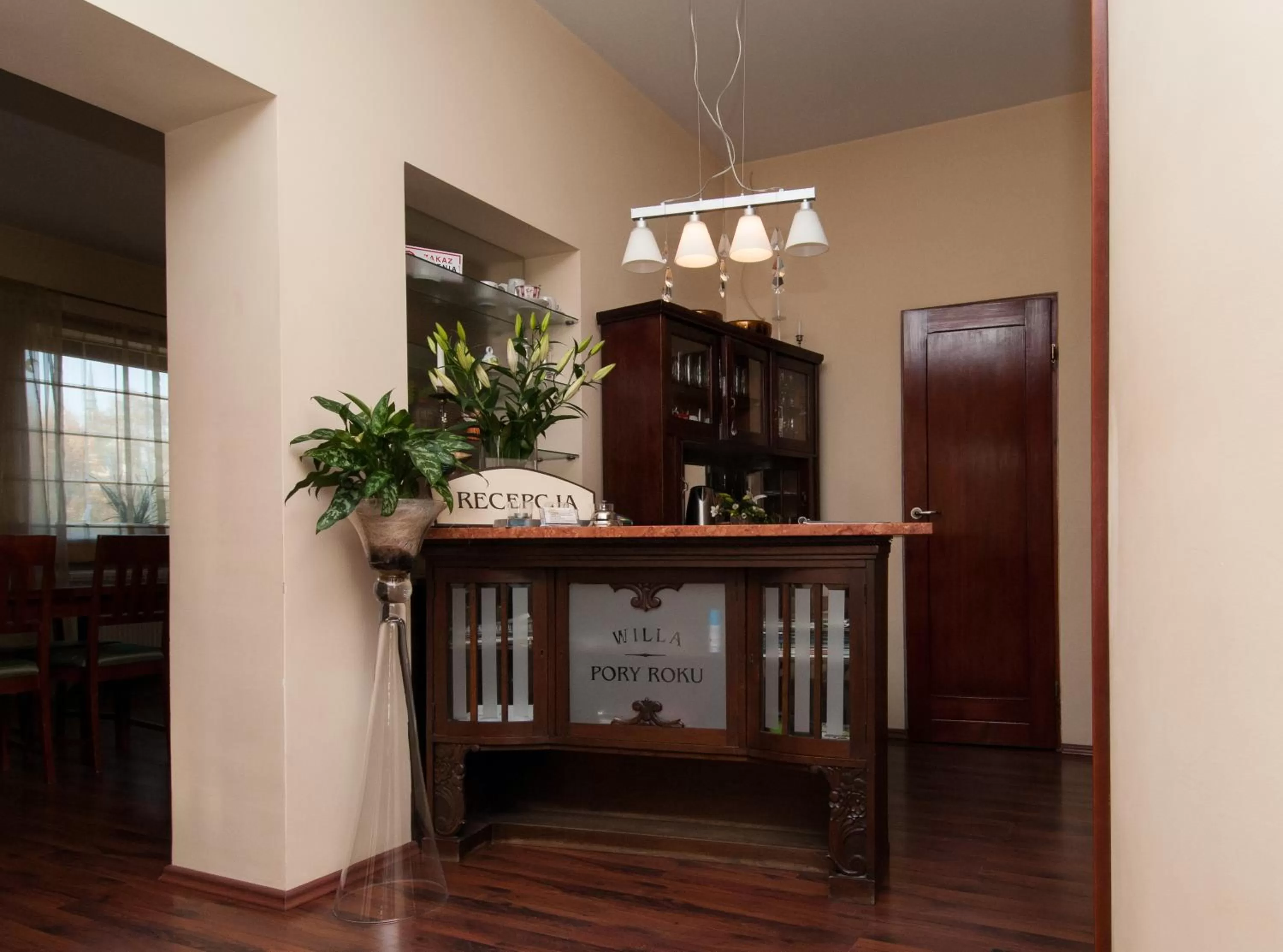 Lobby or reception in Willa Pory Roku