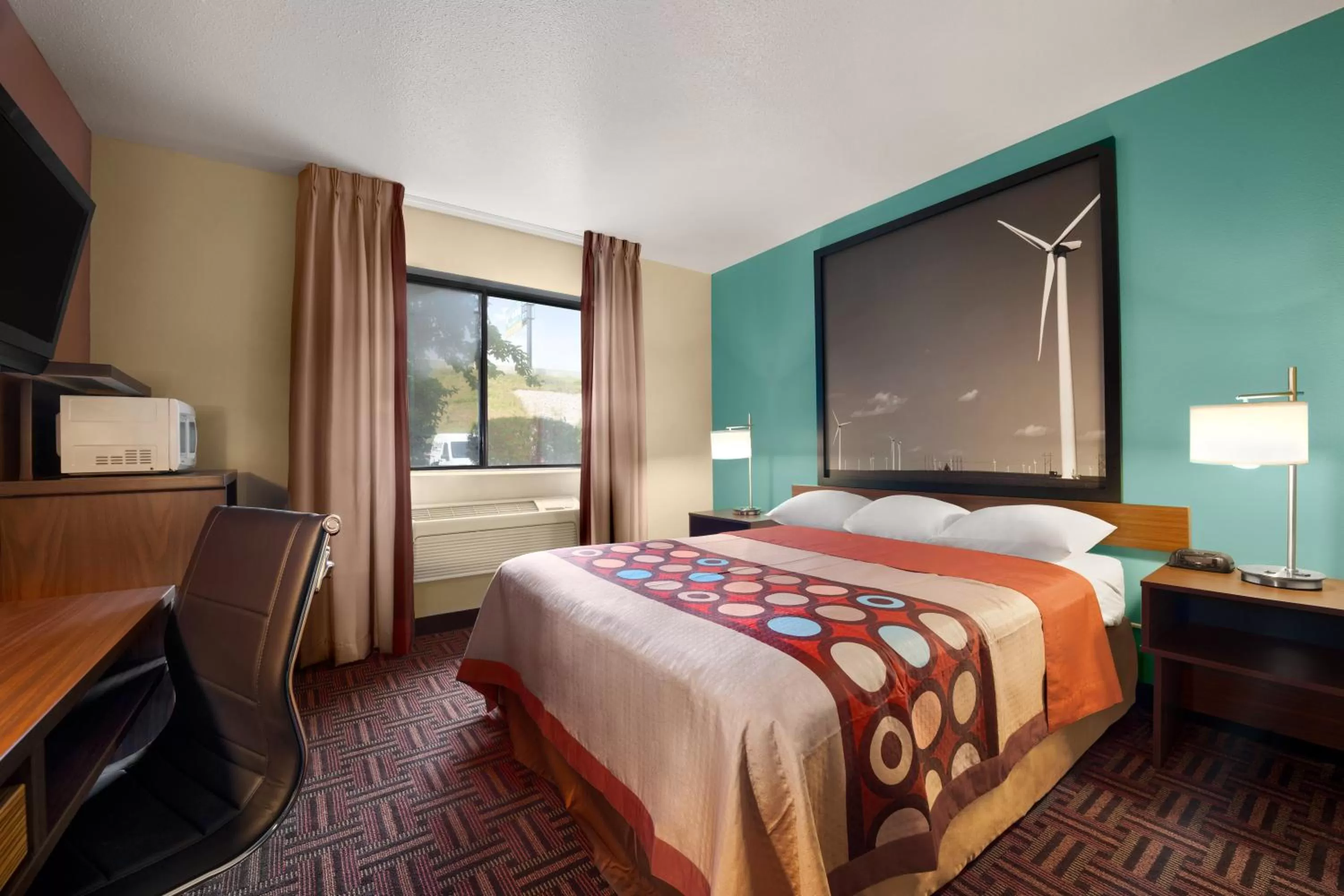 Photo of the whole room, Bed in Super 8 by Wyndham East Peoria