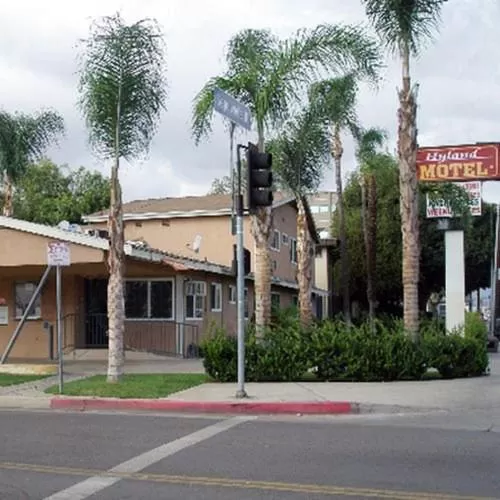 Facade/entrance, Property Building in Hyland Motel Van Nuys
