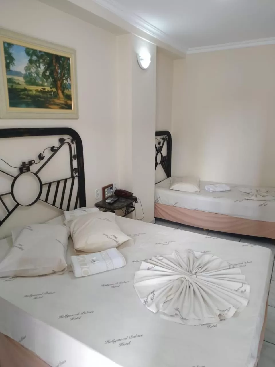 Bed in Hollywood Palace Hotel