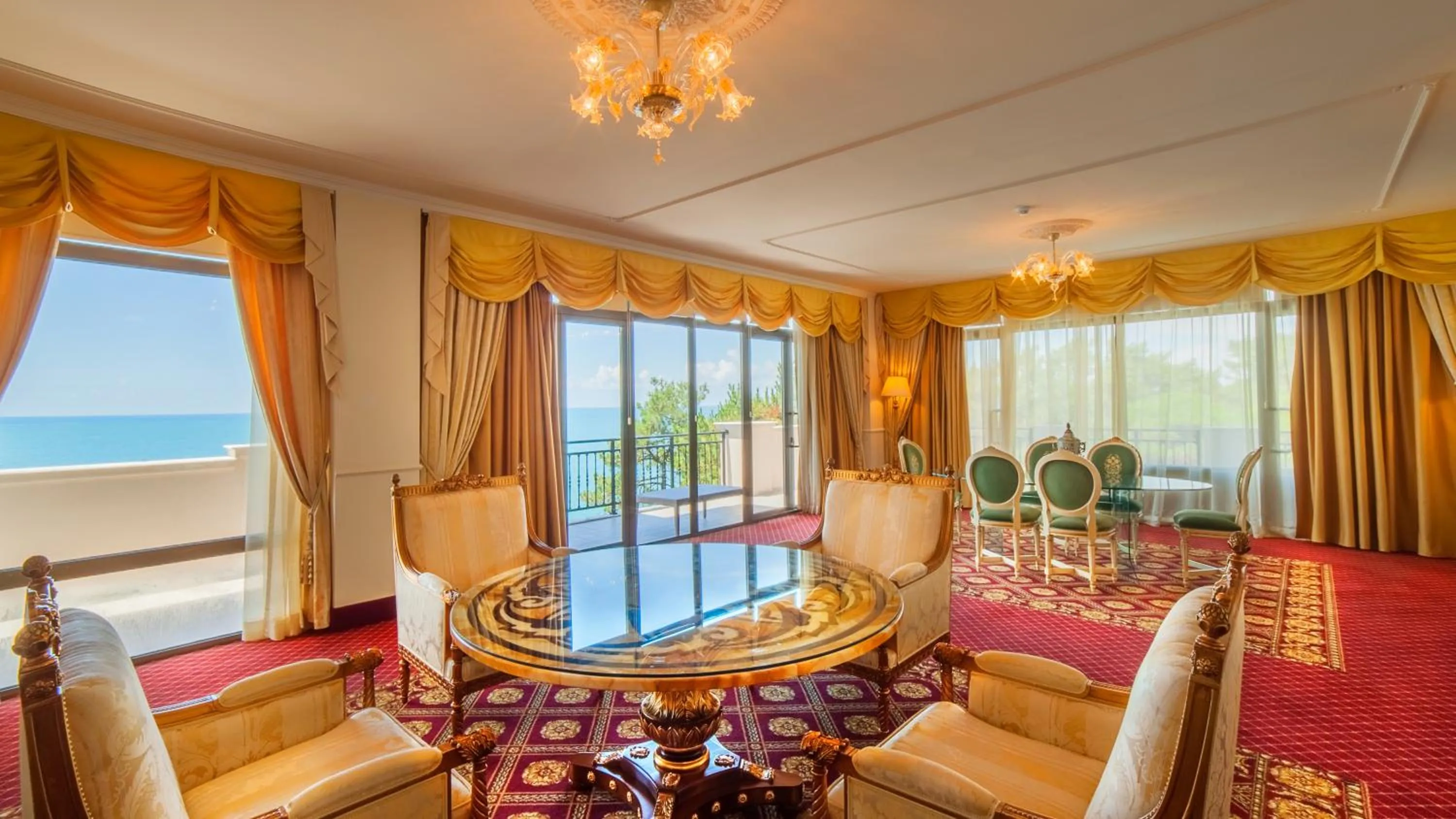 Living room in Kobuleti Georgia Palace Hotel & Spa