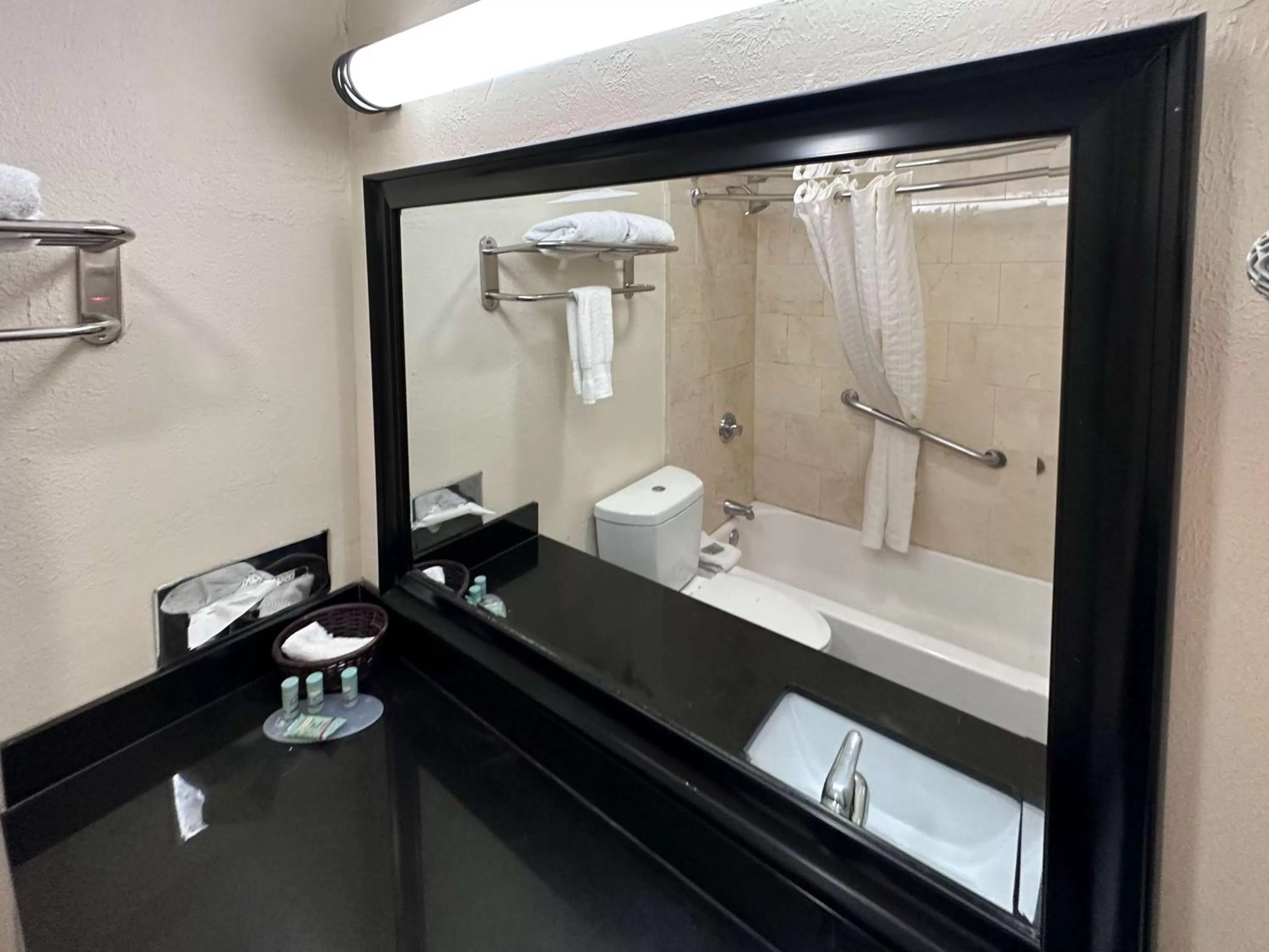 King Room with Roll-in Shower - Disability Access - smoking in Motel 6 Dallas TX Downtown