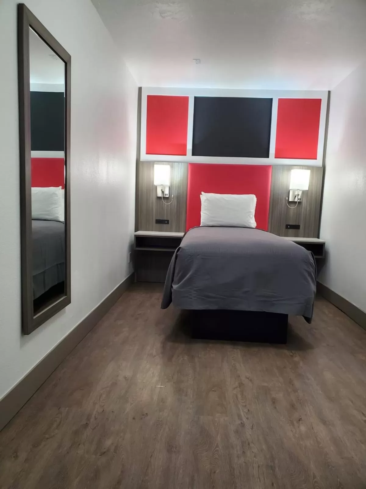 Bed in Money Saver Motel