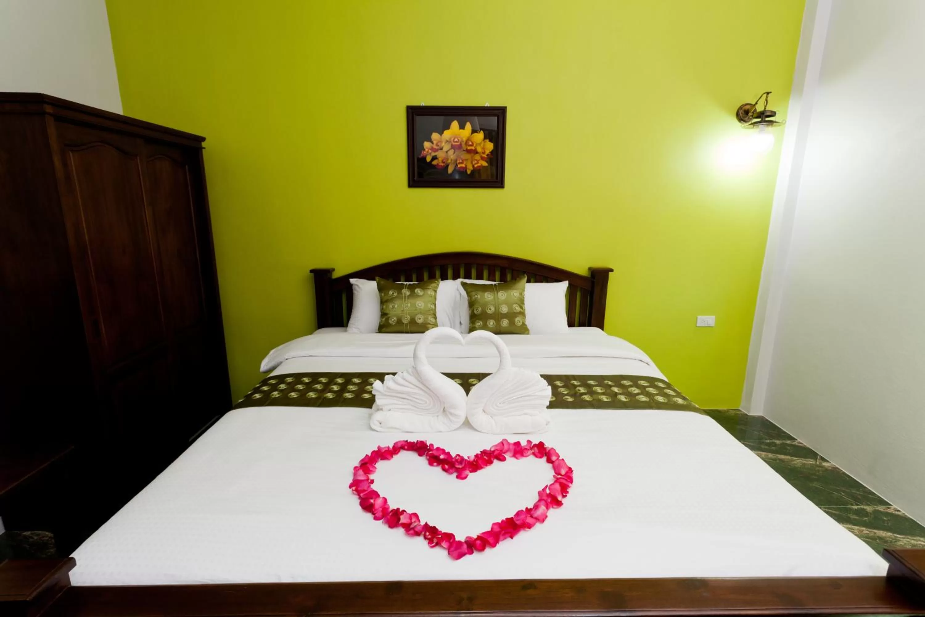 Decorative detail, Bed in The Mouth Resort - SHA Extra Plus