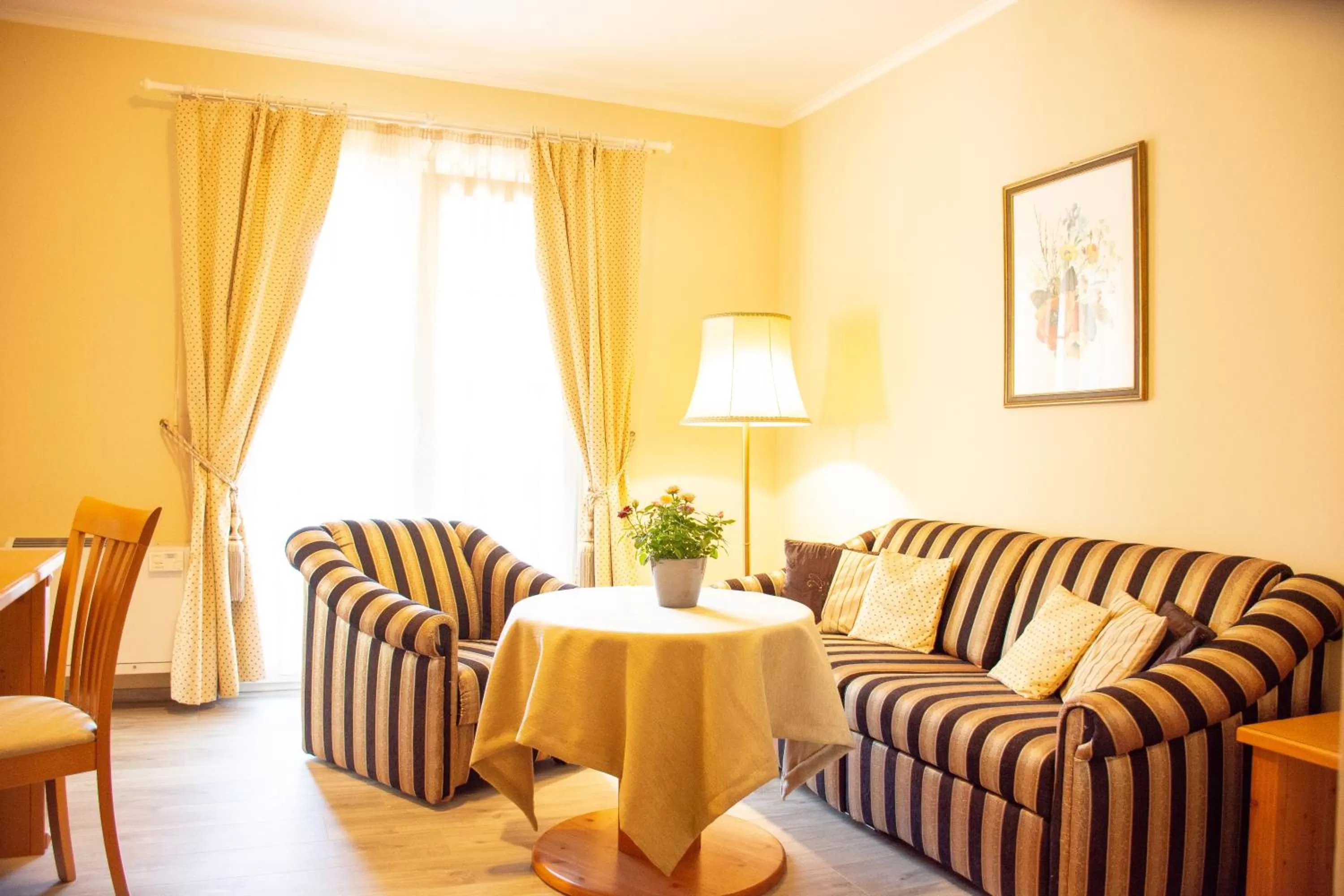 Seating area in BIRKENHOF - Tag und Nacht perfekt verbracht!