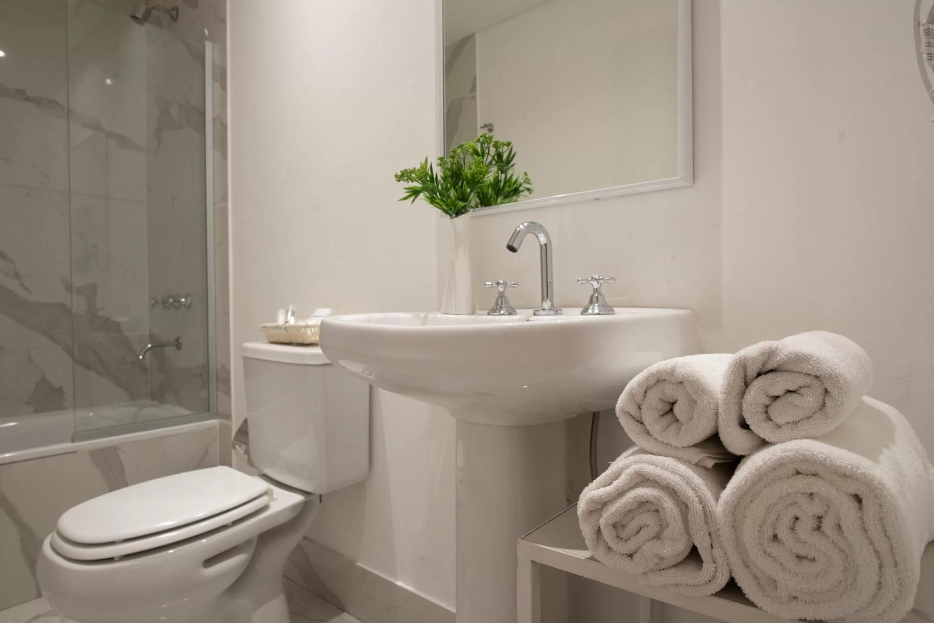 Shower in Believe Madero Hotel