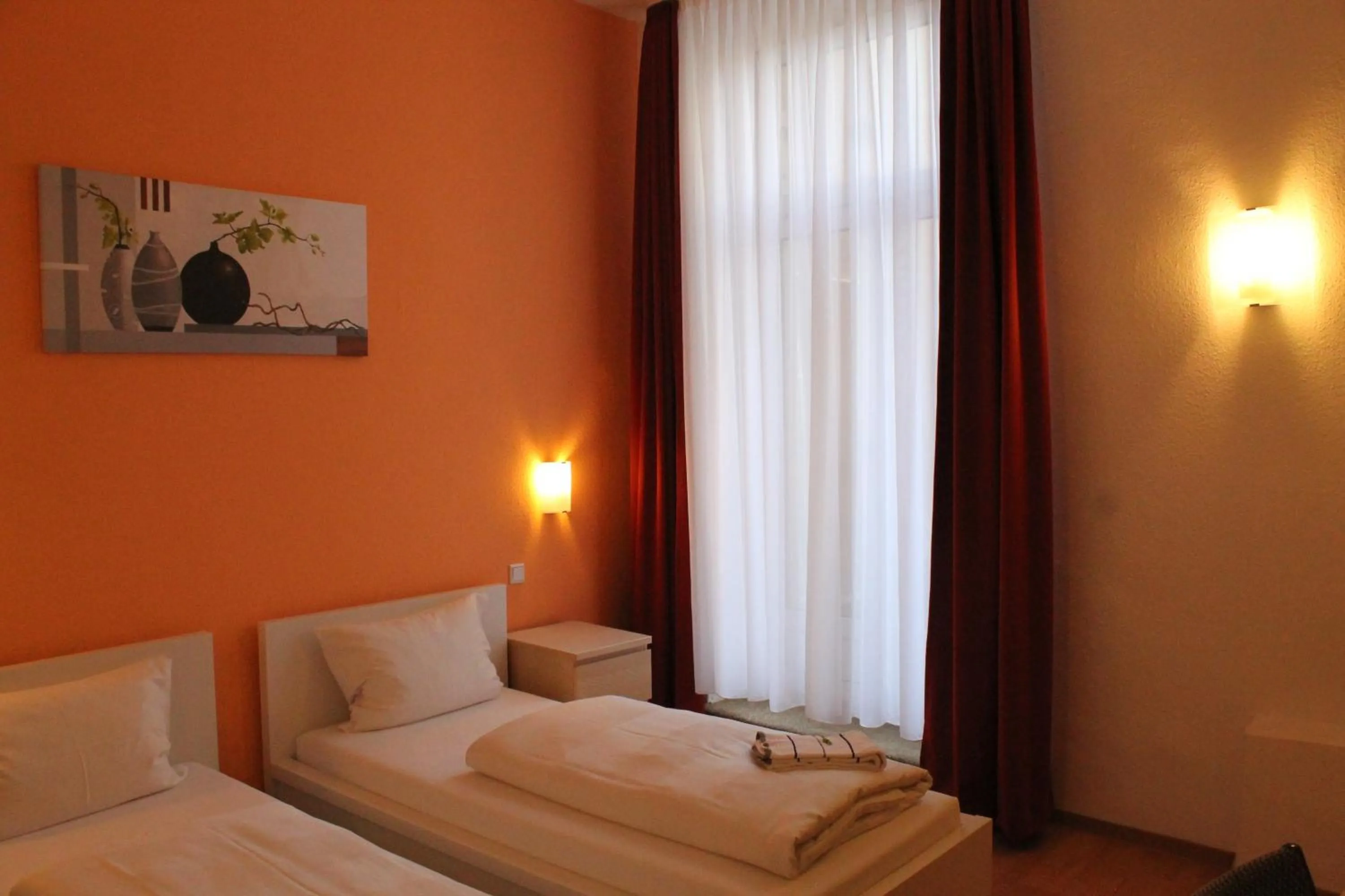 Bed in Hotel Weidenhof