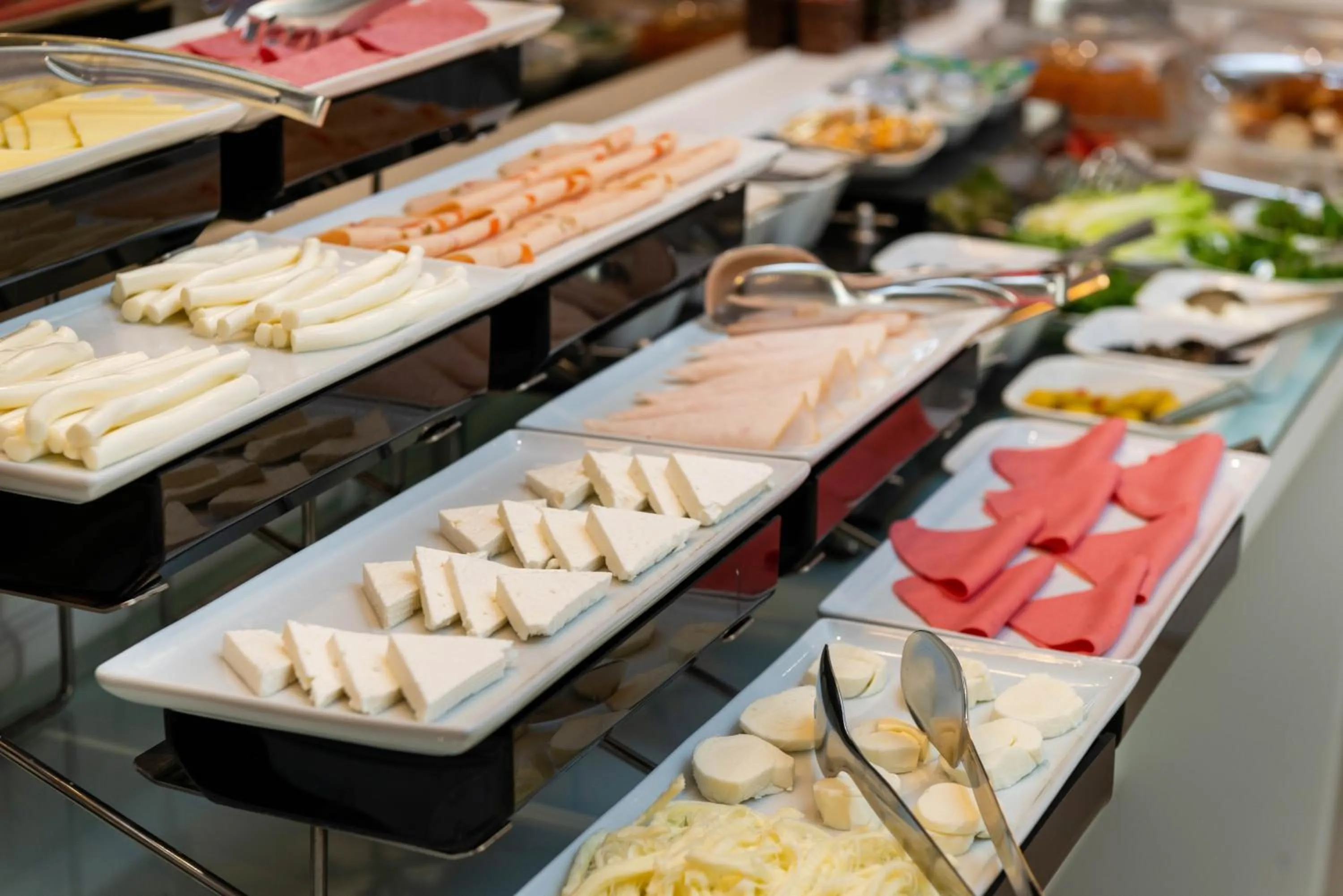 Buffet breakfast in Mr. Bird Hotel