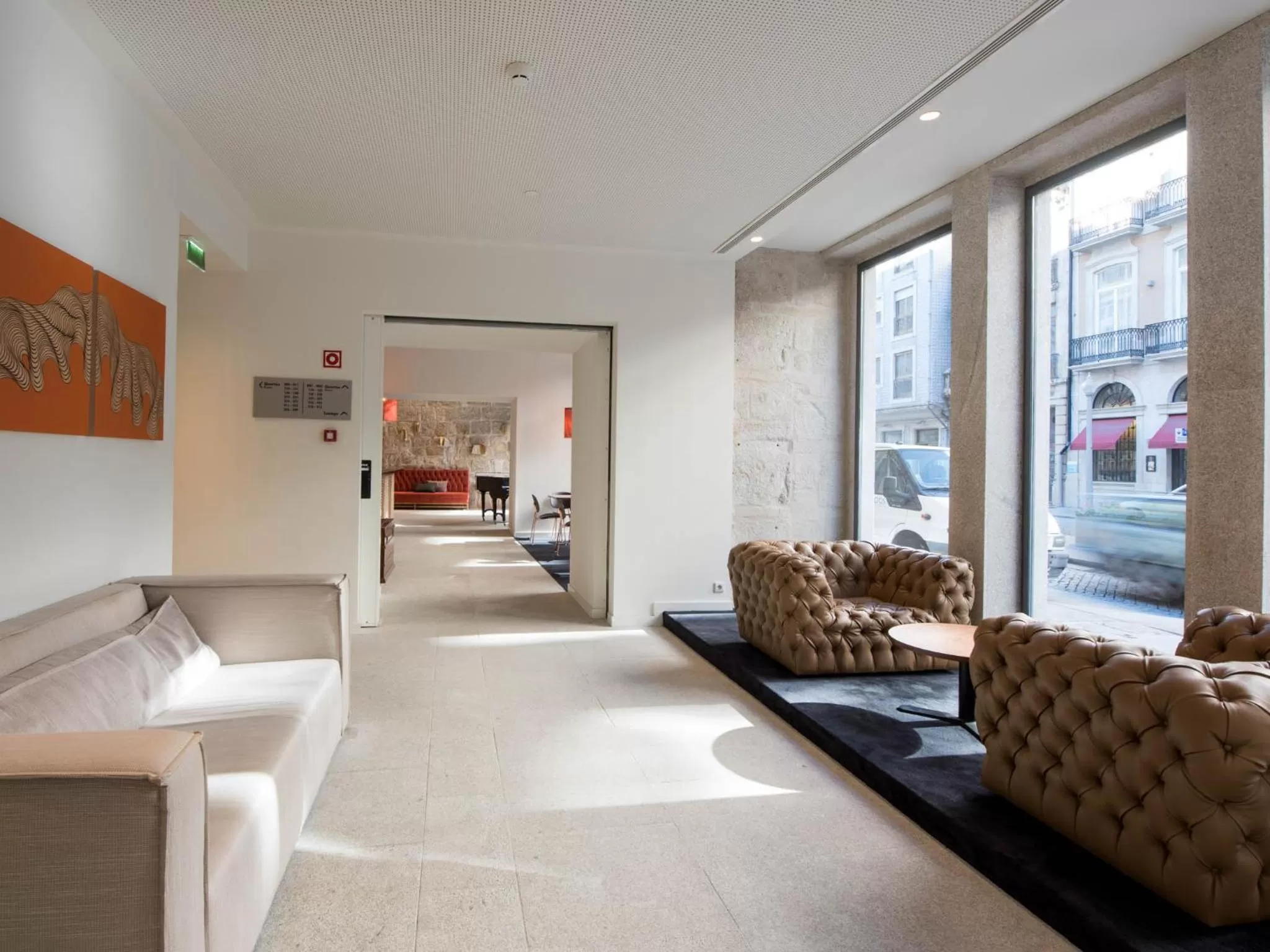 Decorative detail in Hotel Carris Porto Ribeira