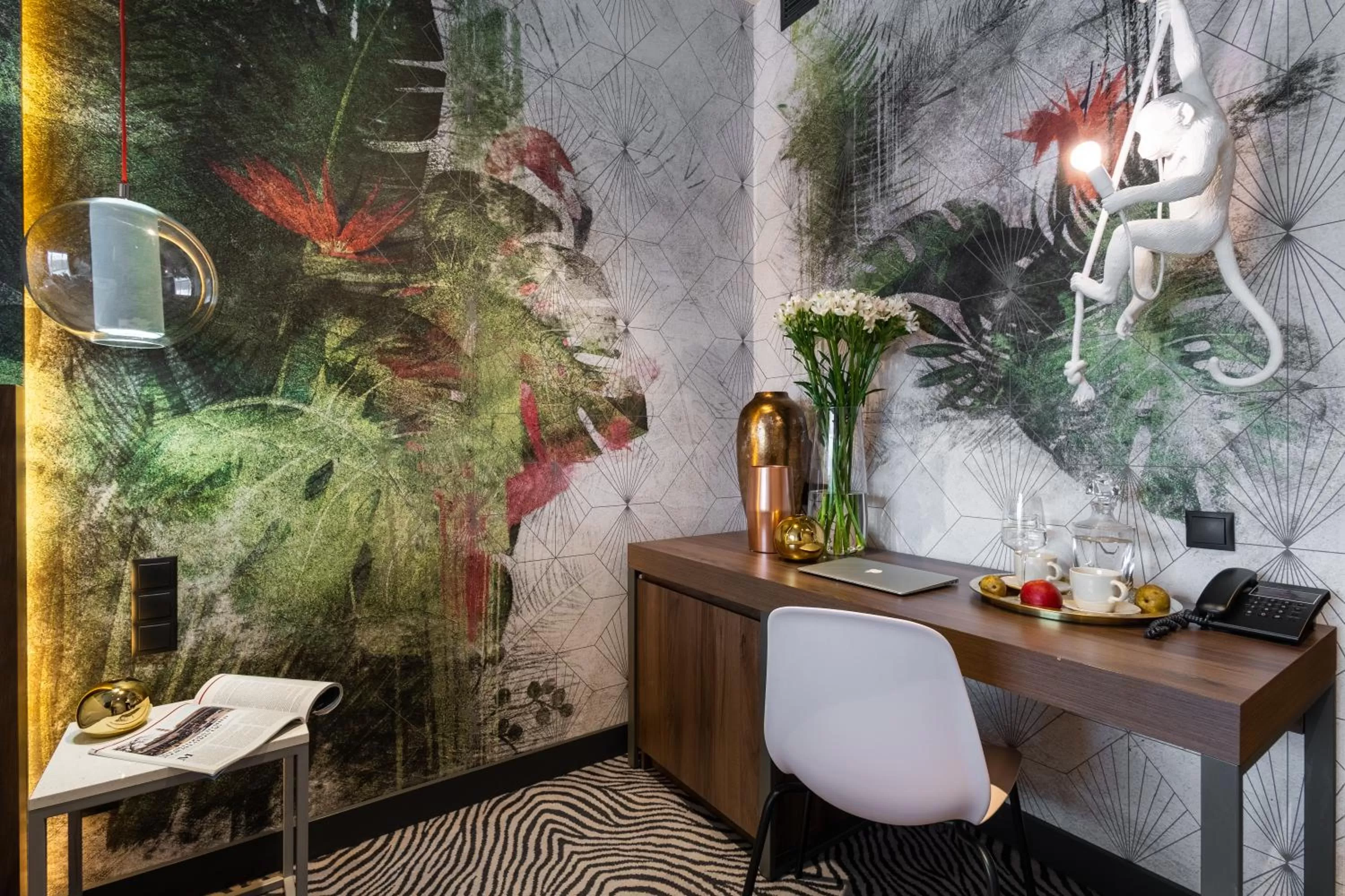 Decorative detail in Hotel Zoo by Afrykarium Wroclaw