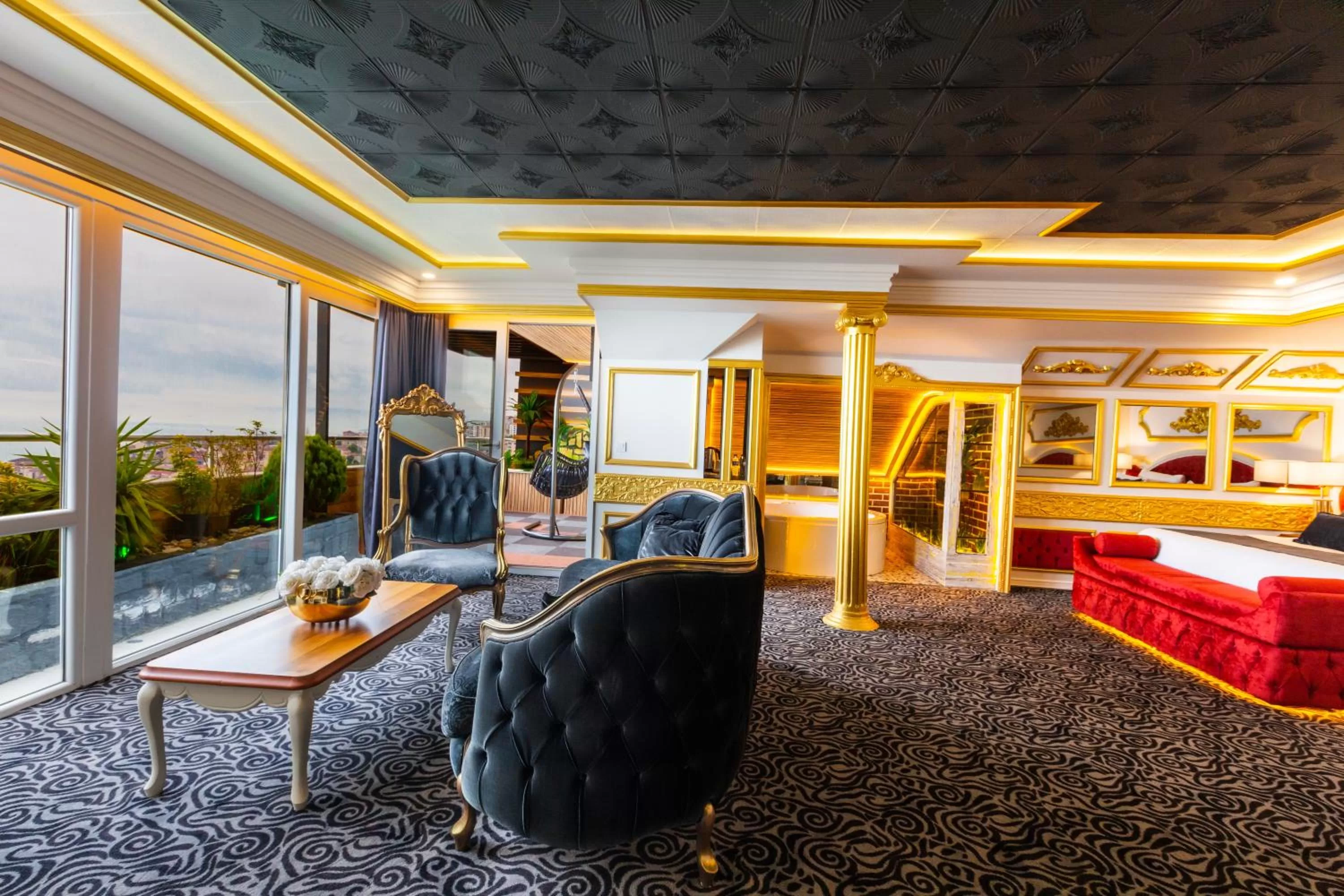 Bed in Andalouse Otel