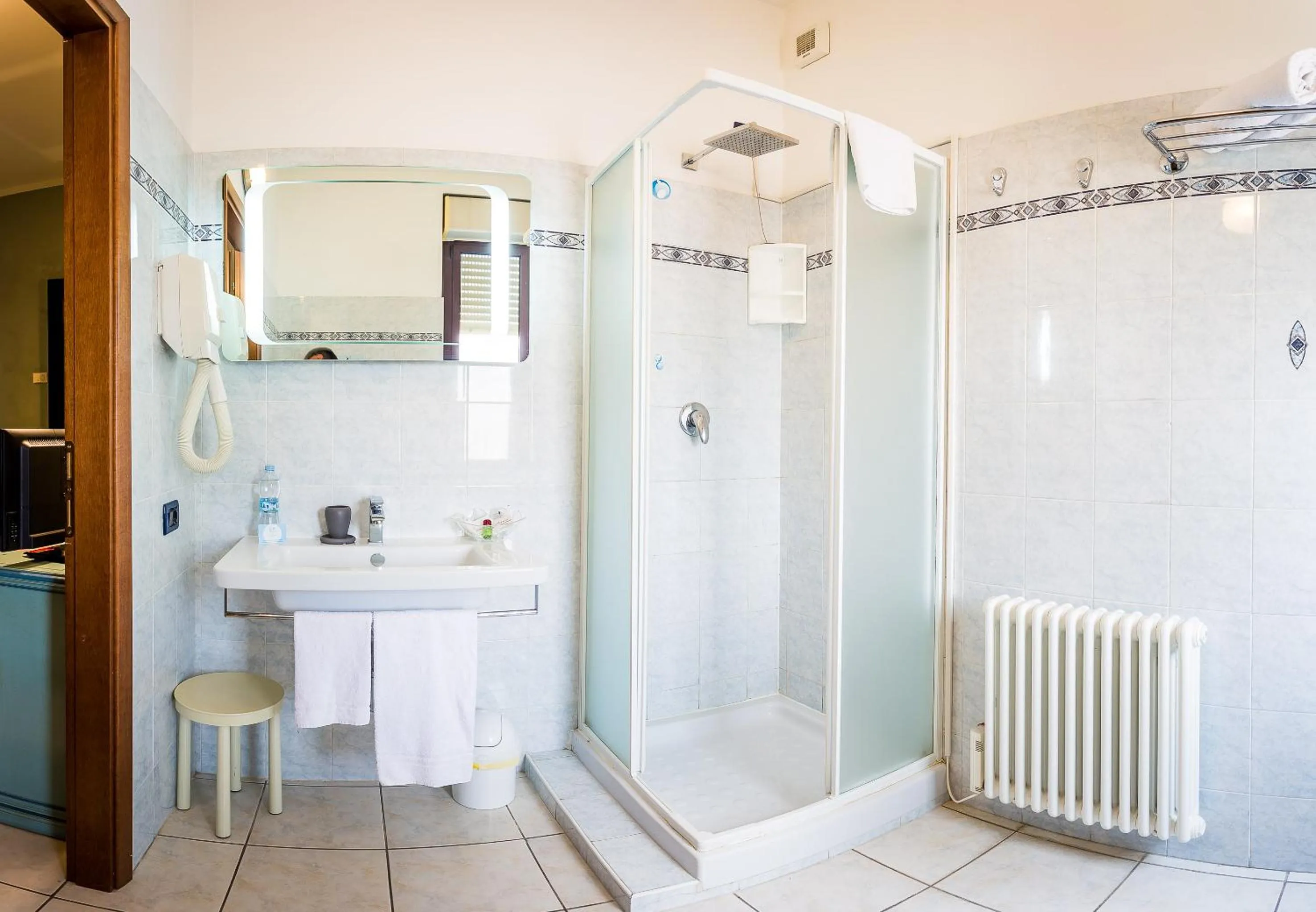 Shower in Piccolo Hotel Nogara