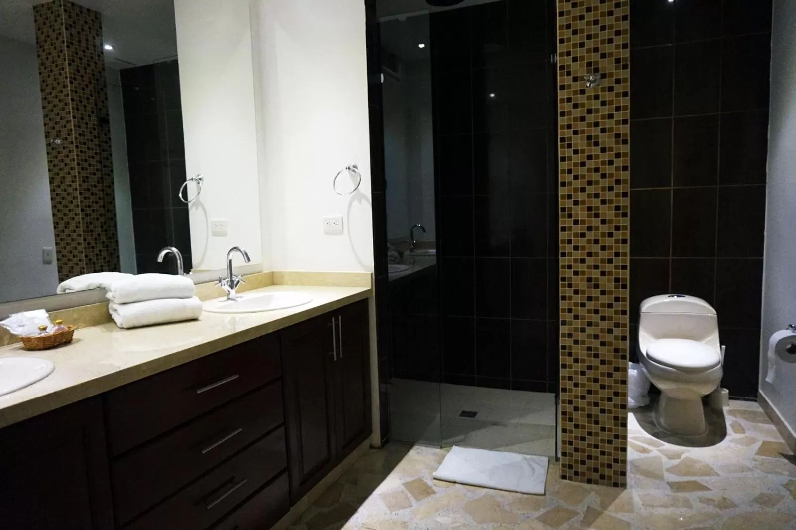 Shower in Hotel Boutique Villa Casuarinas