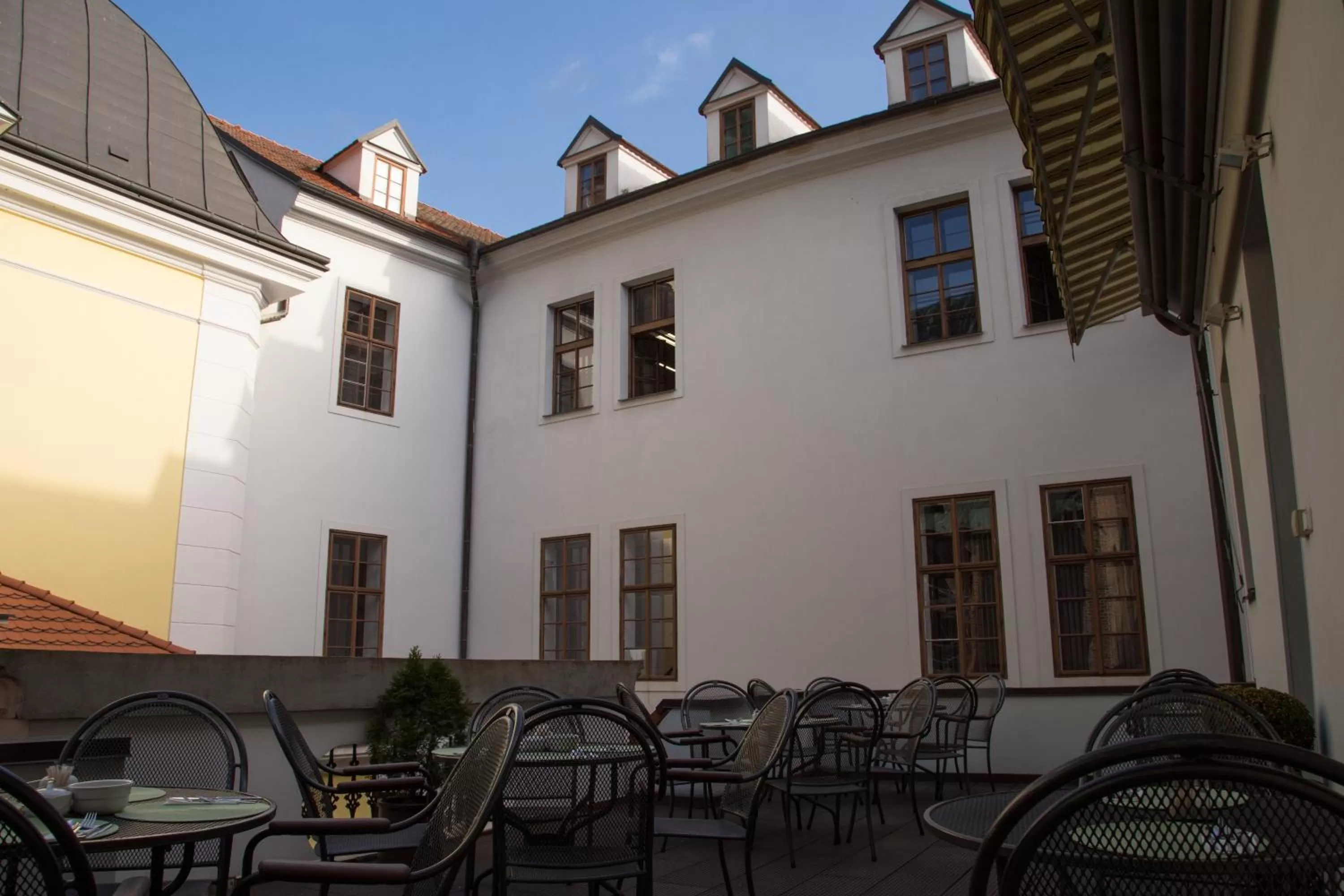 Balcony/Terrace in Hotel Vacek Pod Věží