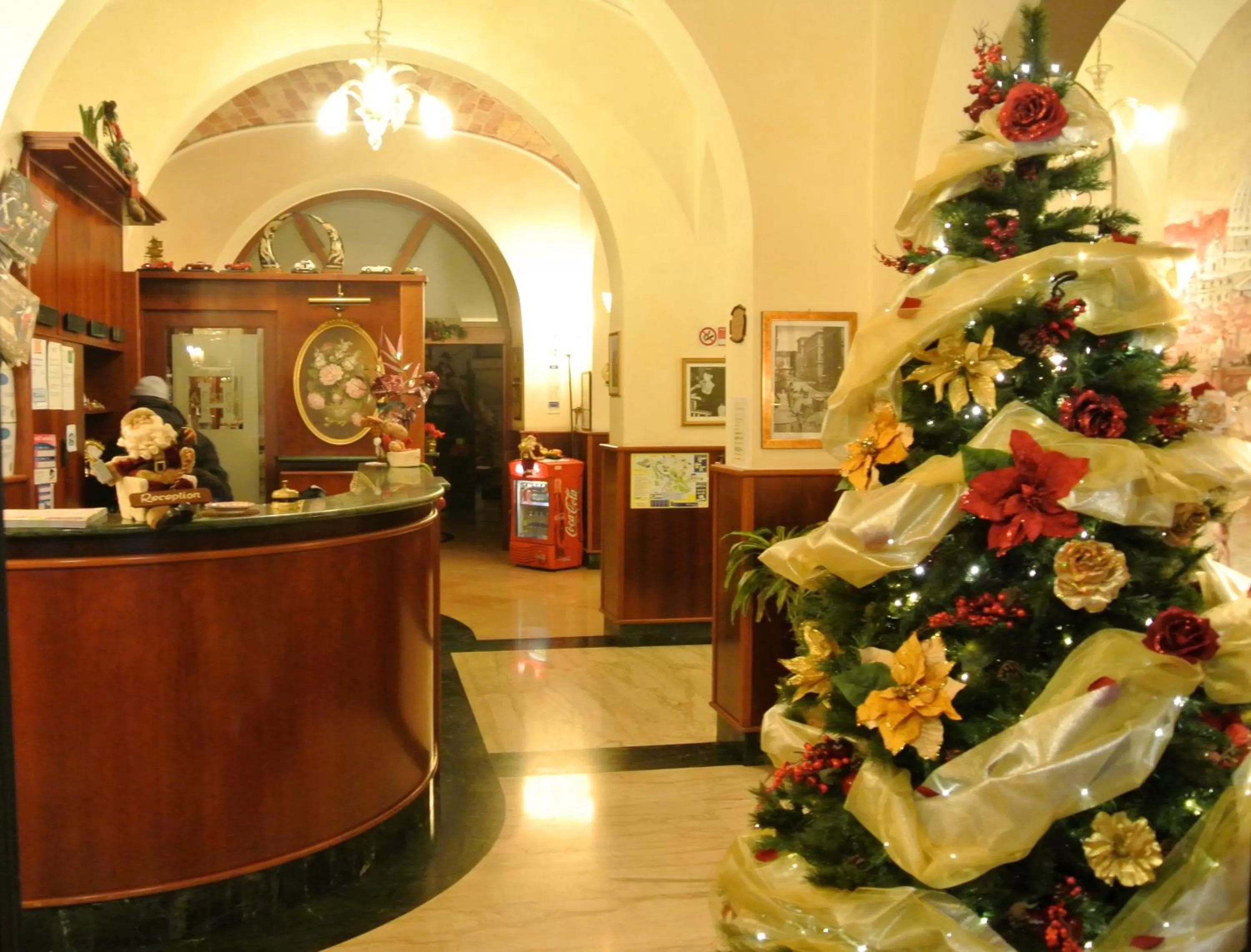 Lobby or reception in Hotel Assisi