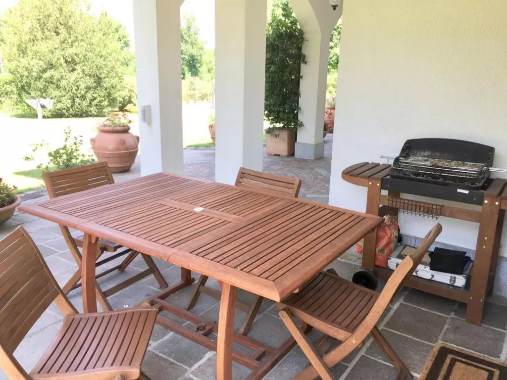 BBQ facilities in b&b le magnolie